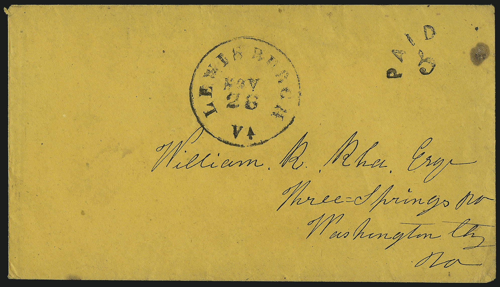 Sale no. 1090 — Lot no. 2381 — Siegel Auction Galleries