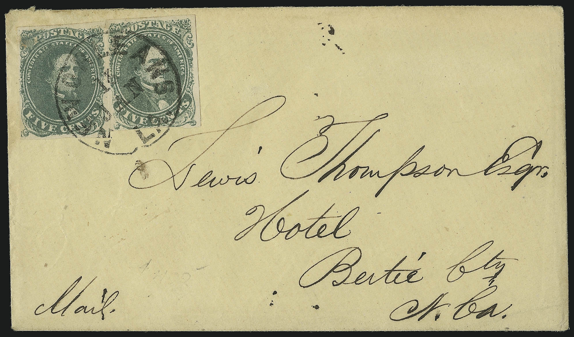 Sale no. 1090 — Lot no. 2427 — Siegel Auction Galleries