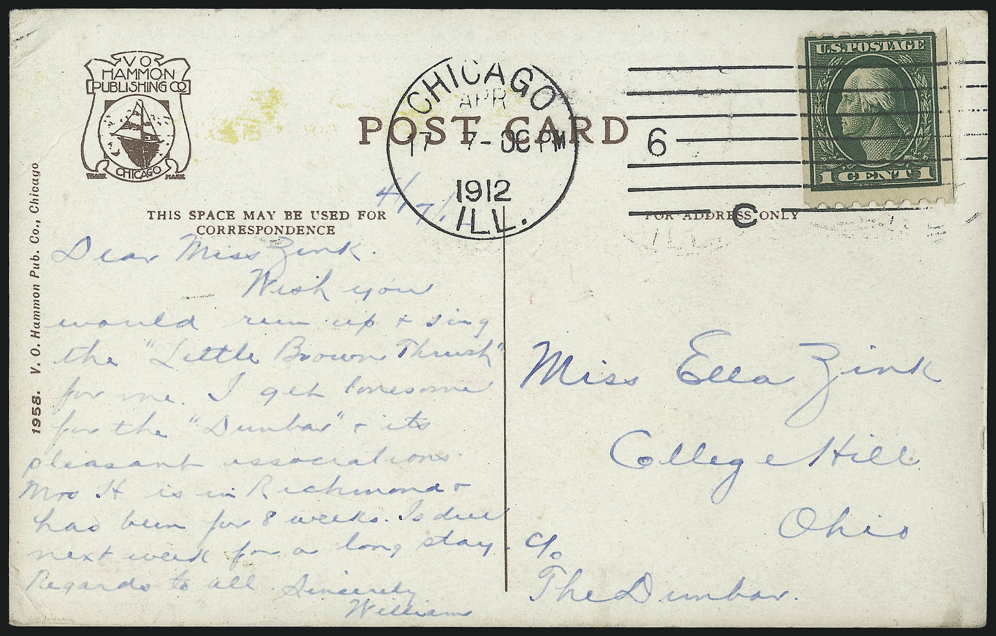 Sale no. 1093 — Lot no. 259 — Siegel Auction Galleries