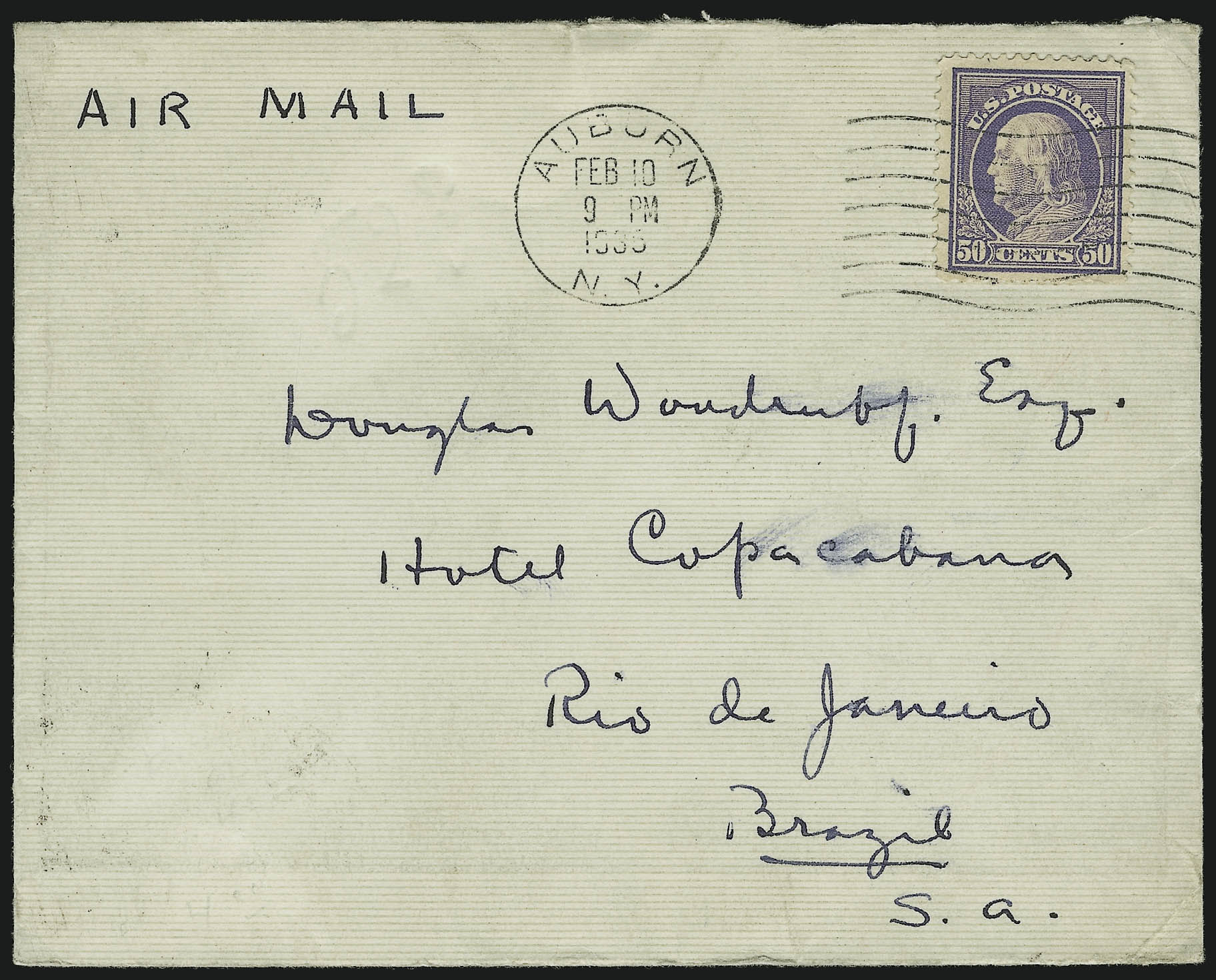 Sale no. 1093 — Lot no. 281 — Siegel Auction Galleries