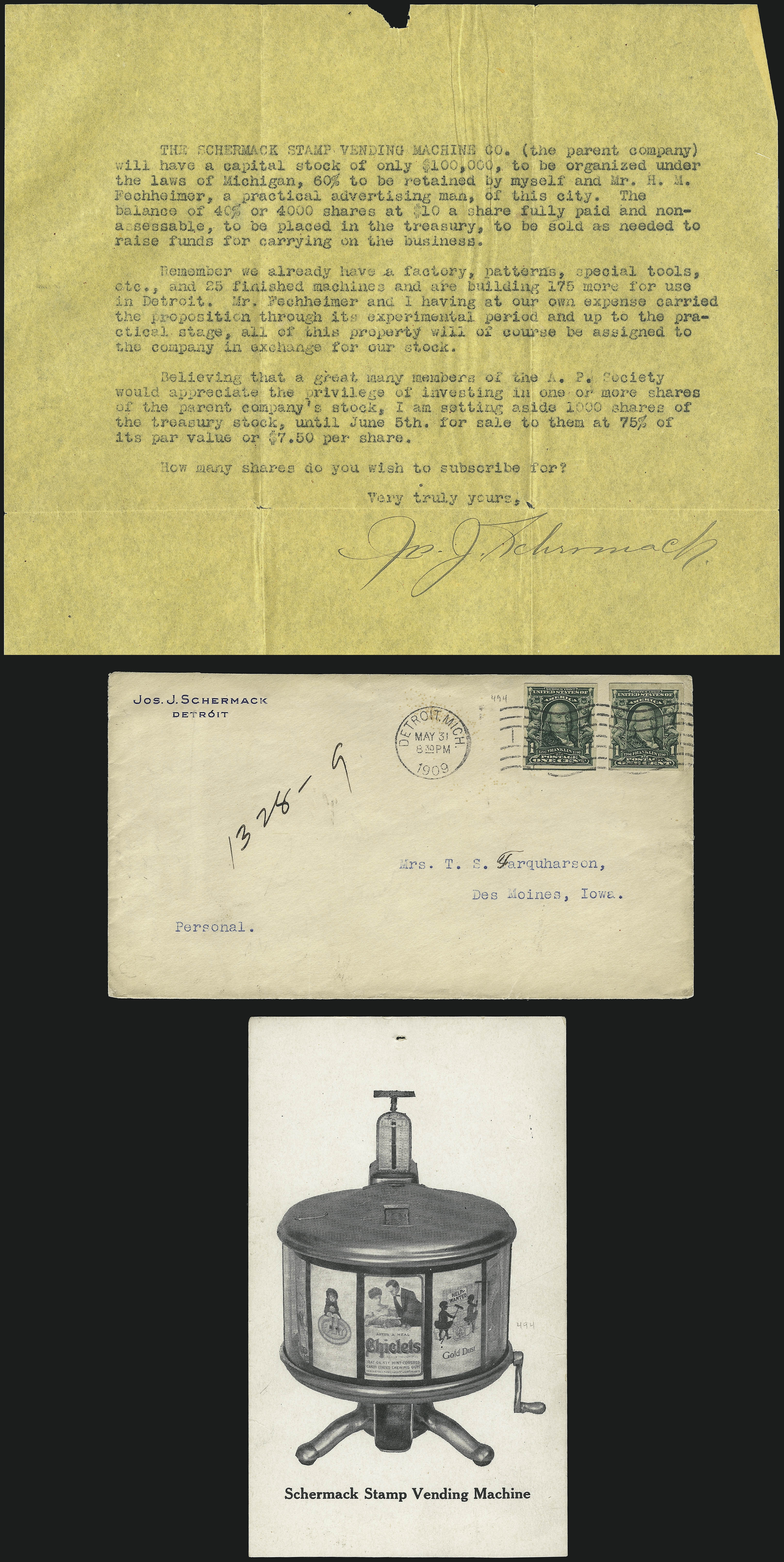 Sale no. 1093 — Lot no. 41 — Siegel Auction Galleries