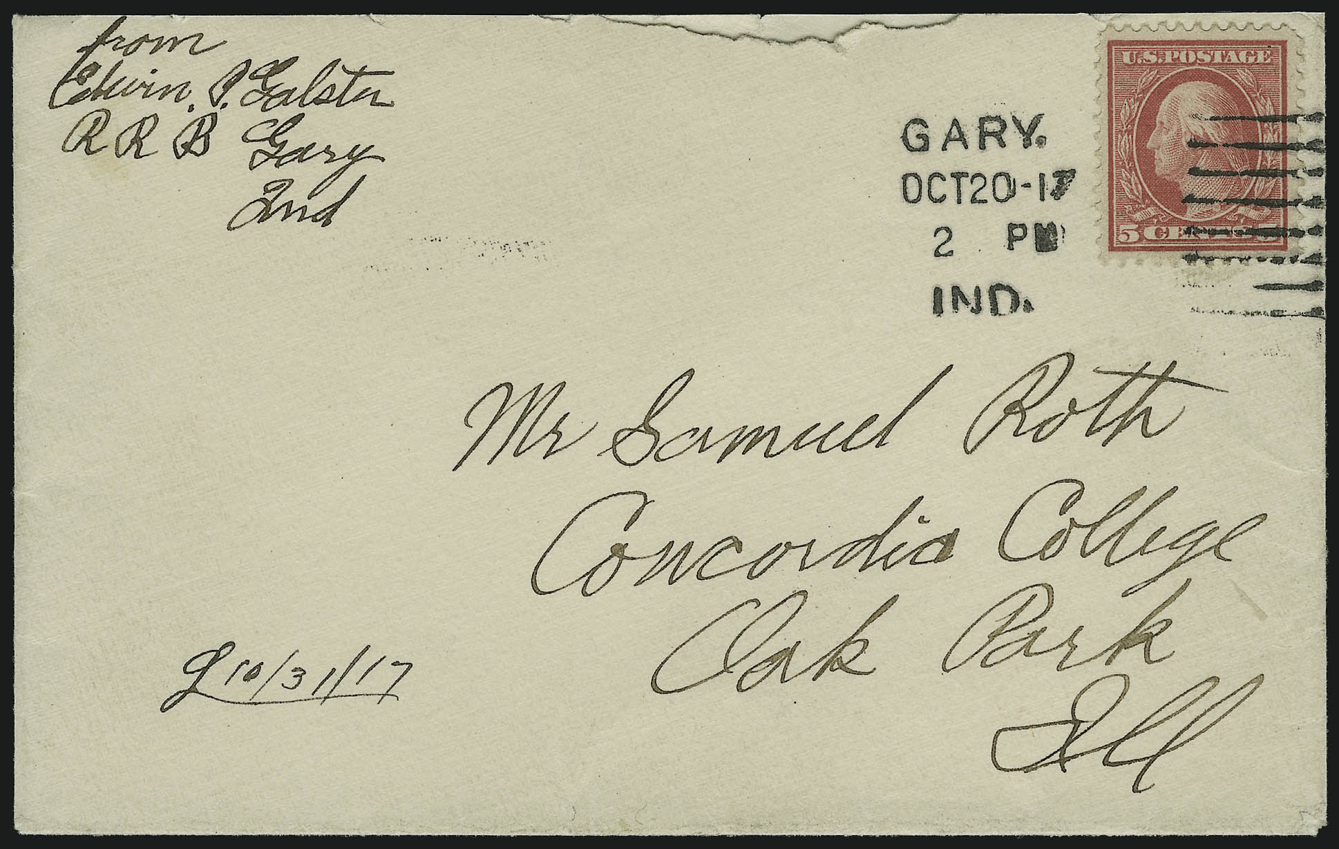 Sale no. 1093 — Lot no. 453 — Siegel Auction Galleries