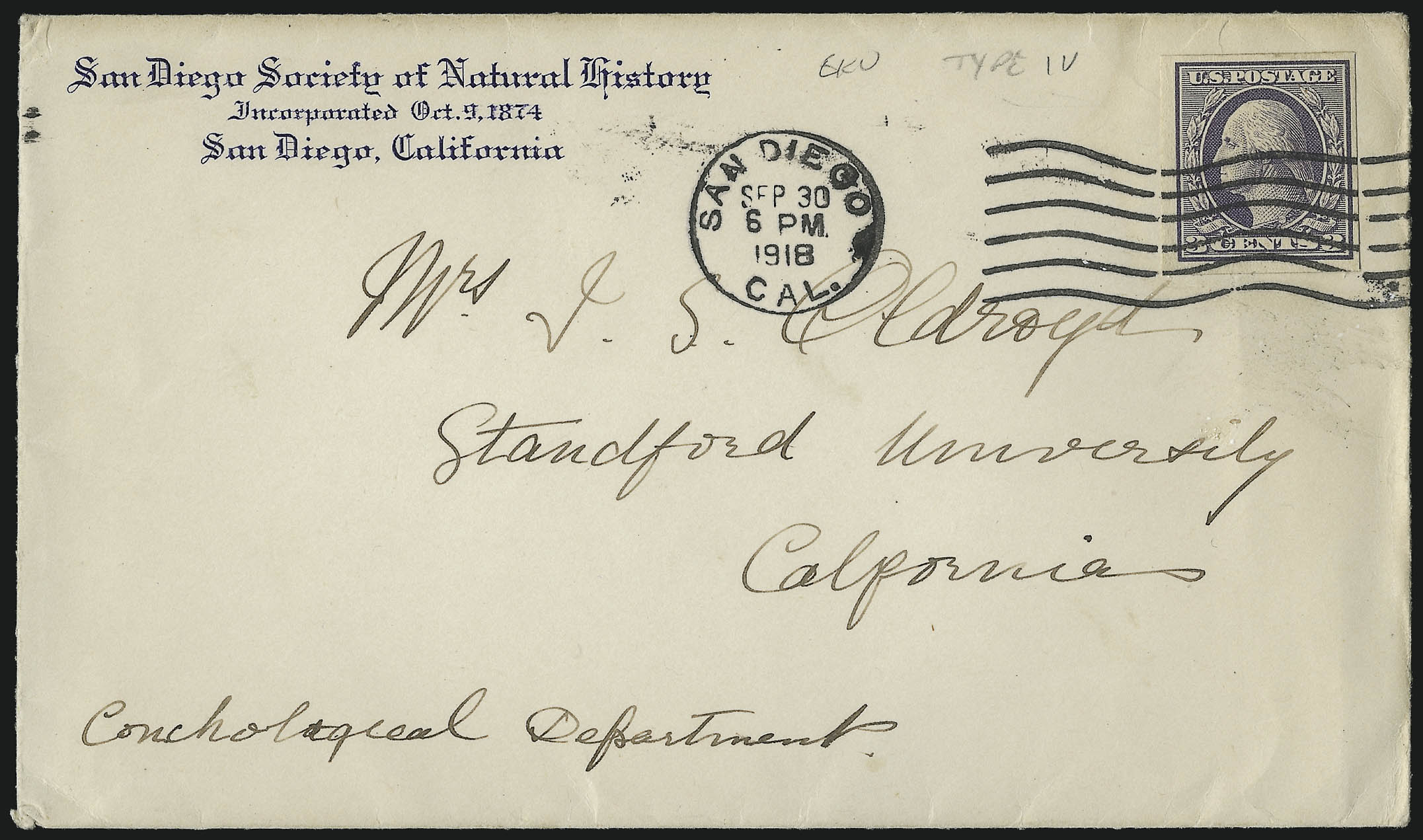 Sale no. 1093 — Lot no. 502 — Siegel Auction Galleries