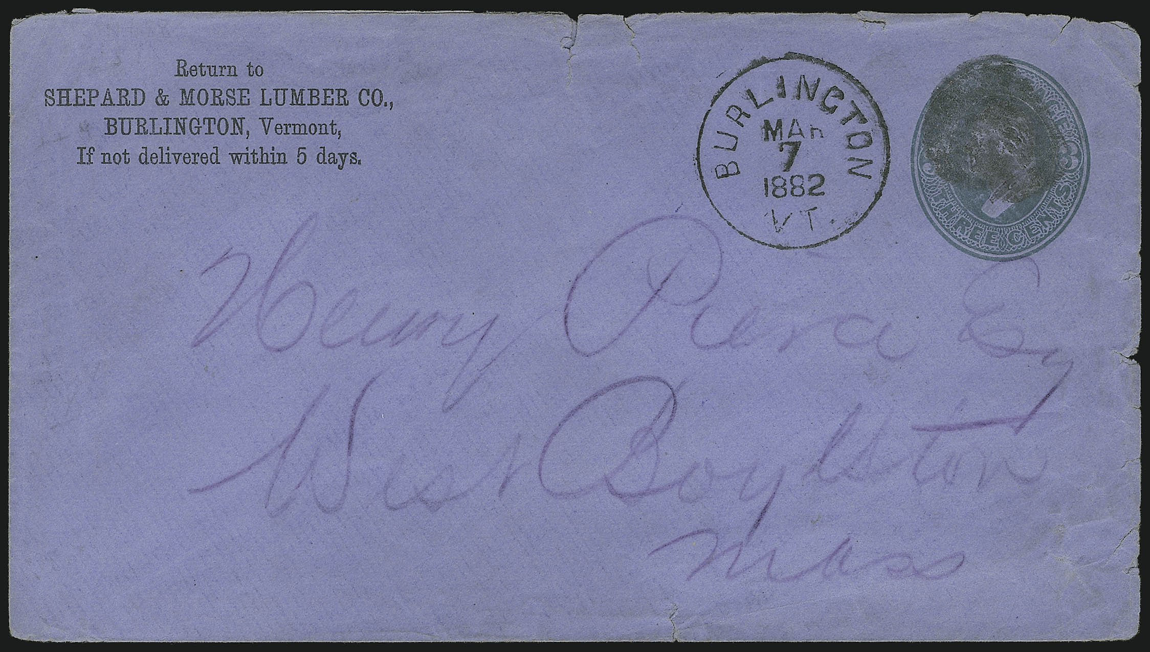 Sale no. 1094 — Lot no. 326 — Siegel Auction Galleries