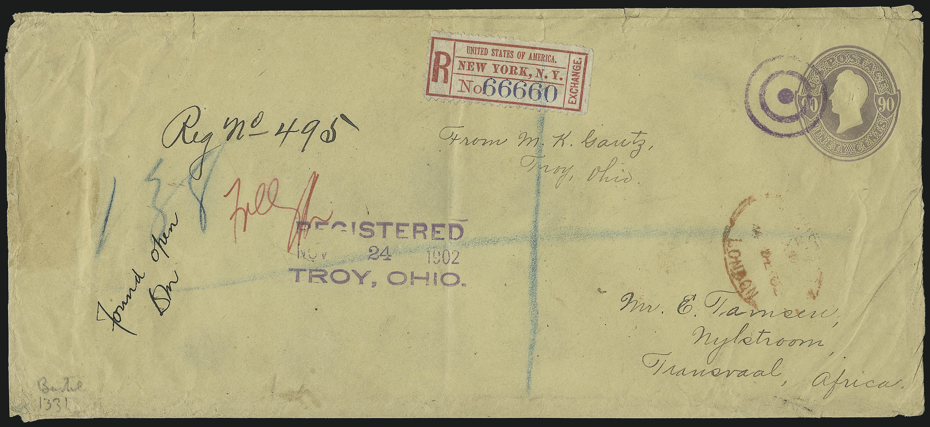 Sale no. 1094 — Lot no. 337 — Siegel Auction Galleries