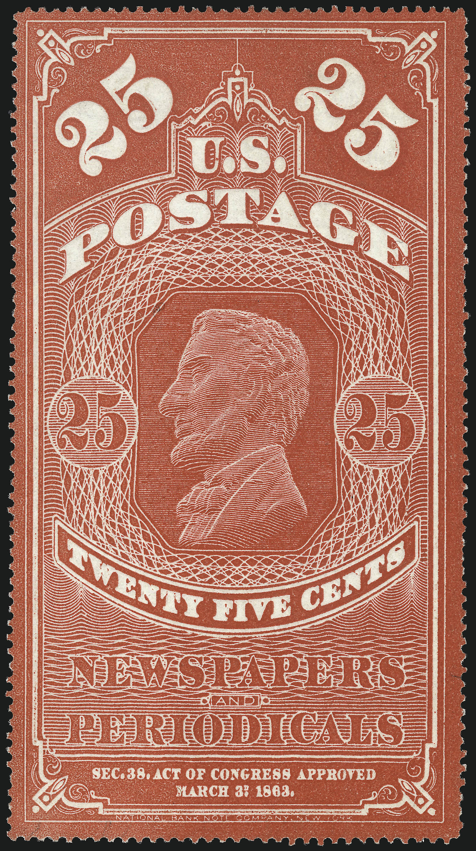 Sale no. 1096 — Lot no. 909 — Siegel Auction Galleries