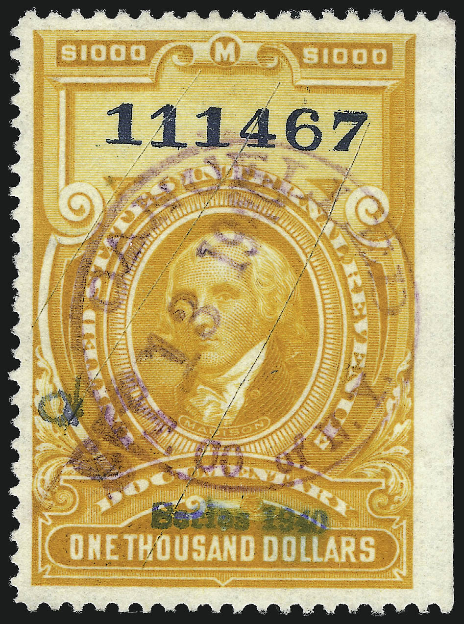 Sale no. 1096 — Lot no. 996 — Siegel Auction Galleries