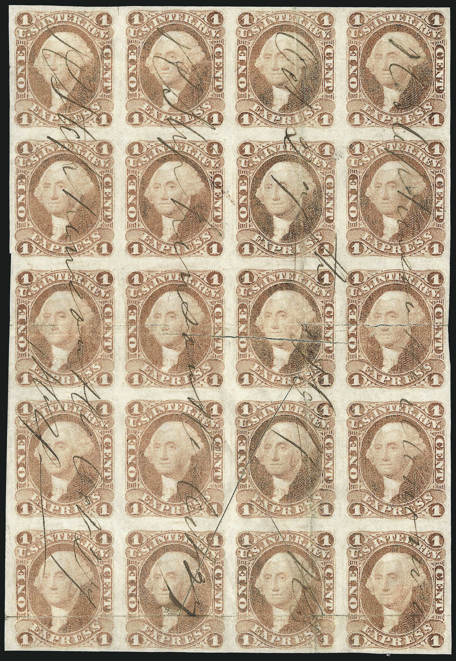 Sale no. 1100 — Lot no. 137 — Siegel Auction Galleries