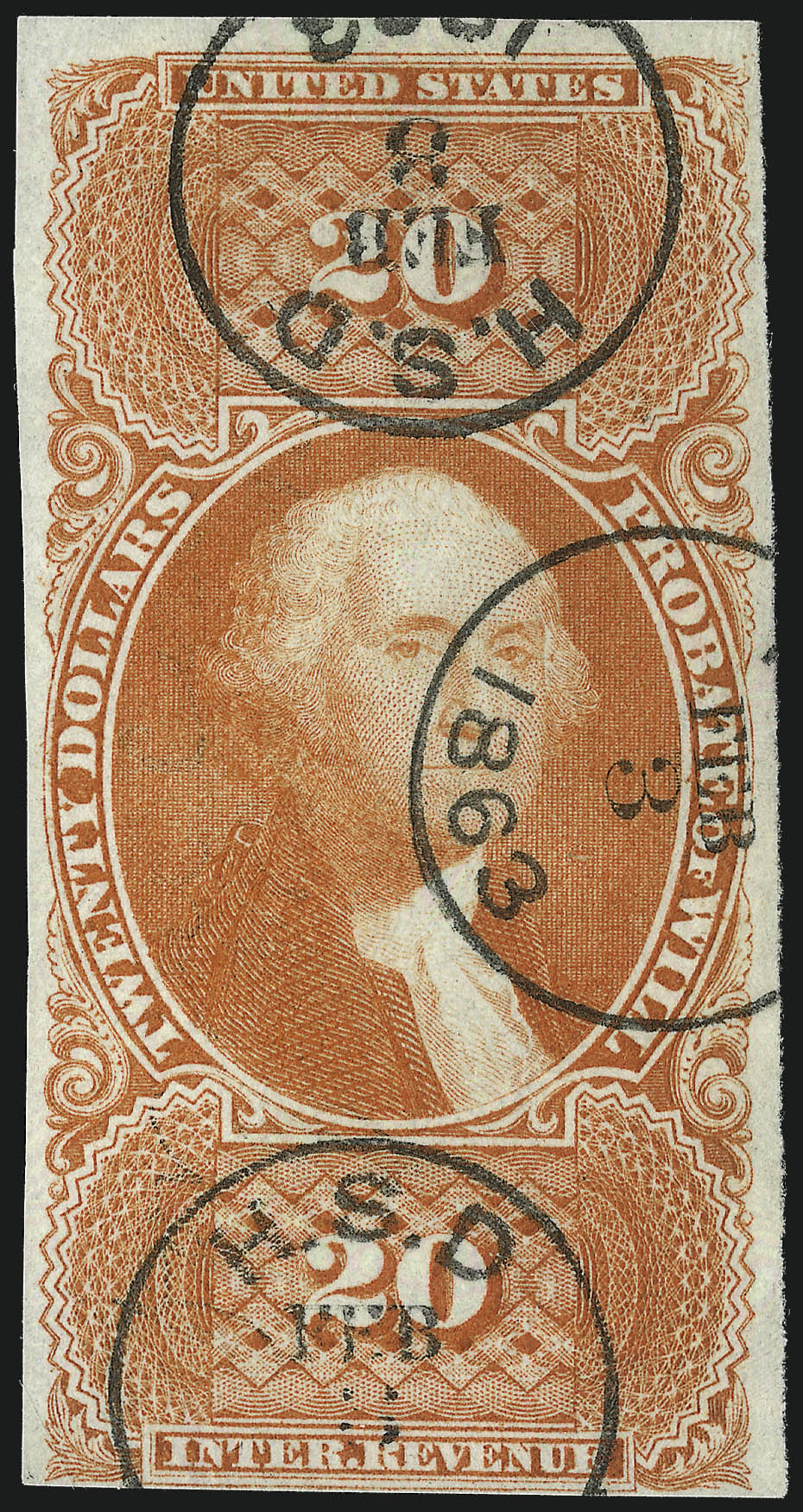 Sale no. 1100 — Lot no. 167 — Siegel Auction Galleries