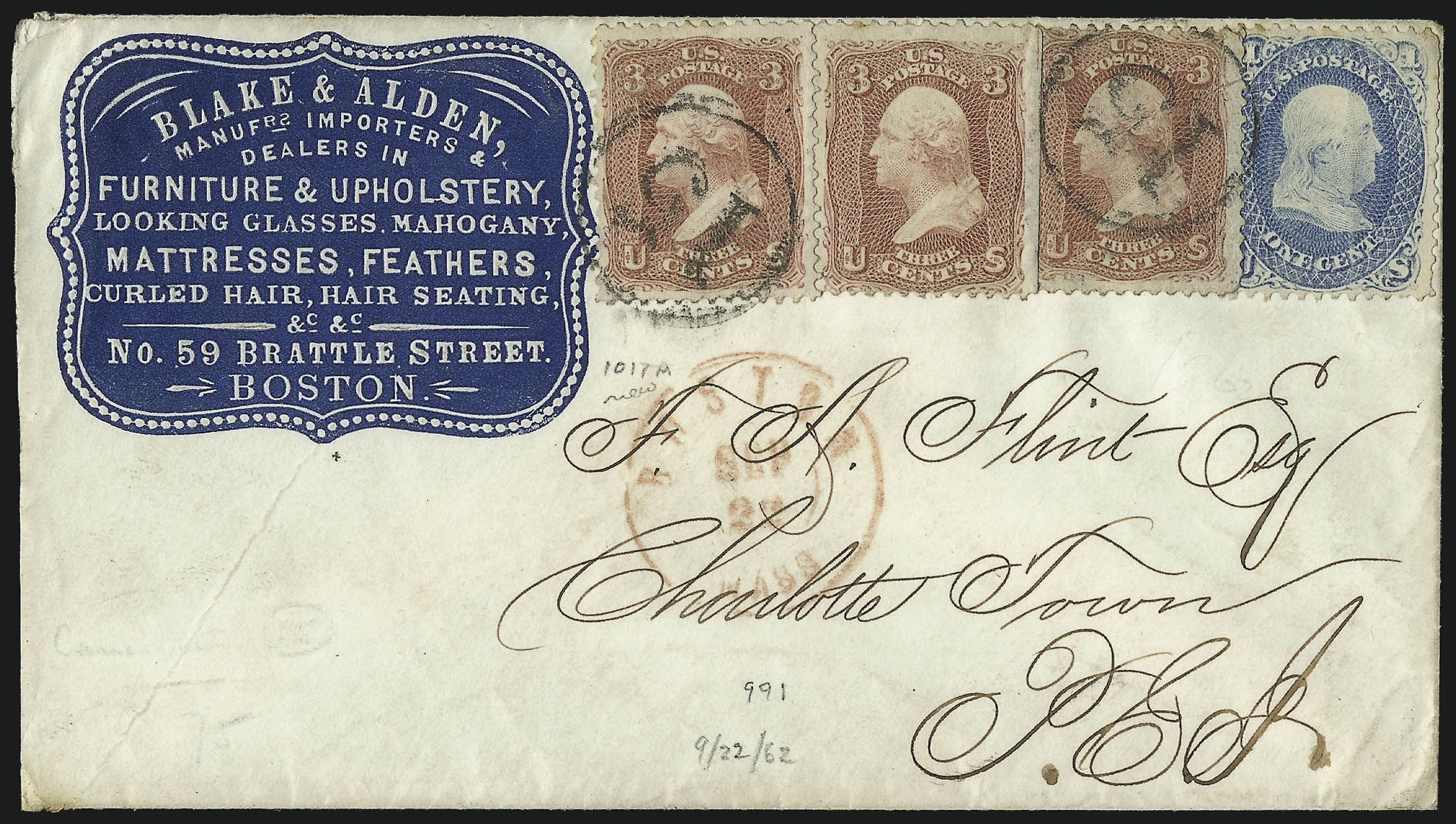 Sale no. 1100 — Lot no. 210 — Siegel Auction Galleries