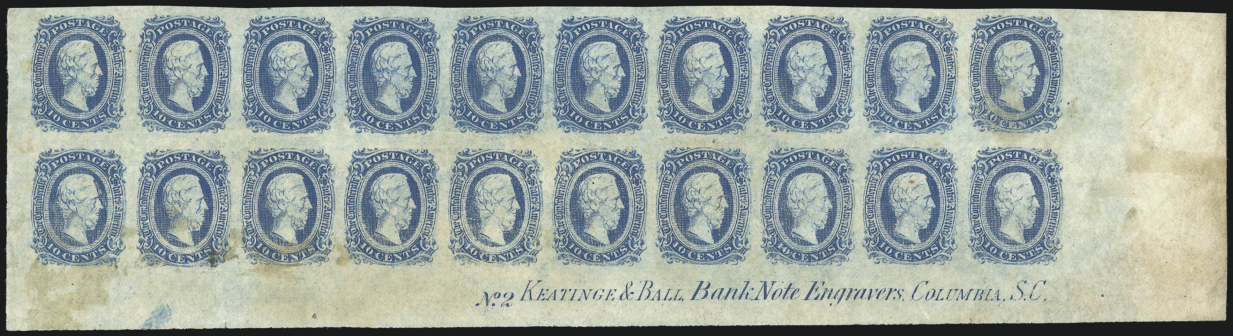 Sale no. 1100 — Lot no. 244 — Siegel Auction Galleries