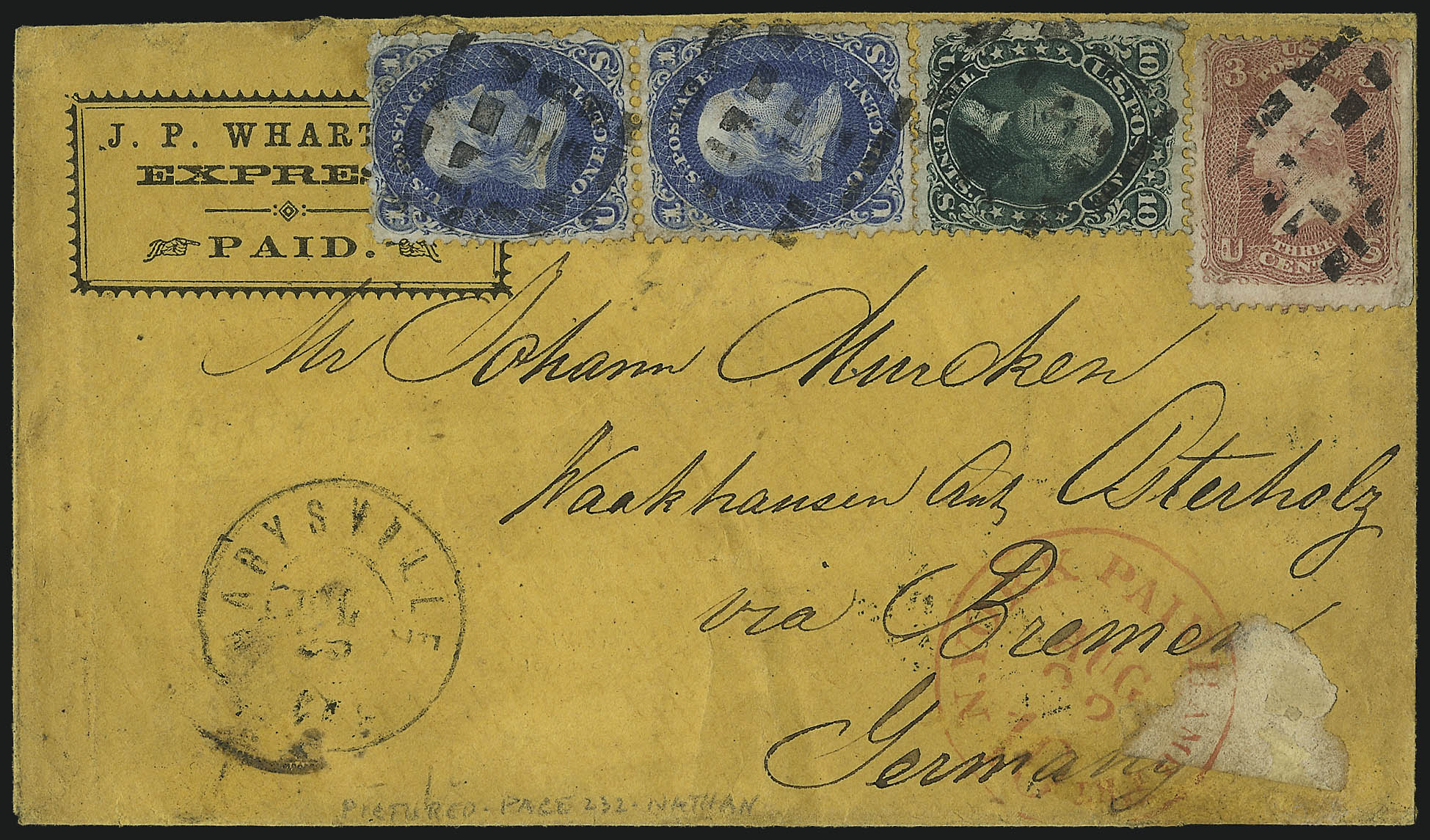 Sale no. 1106 — Lot no. 3074 — Siegel Auction Galleries