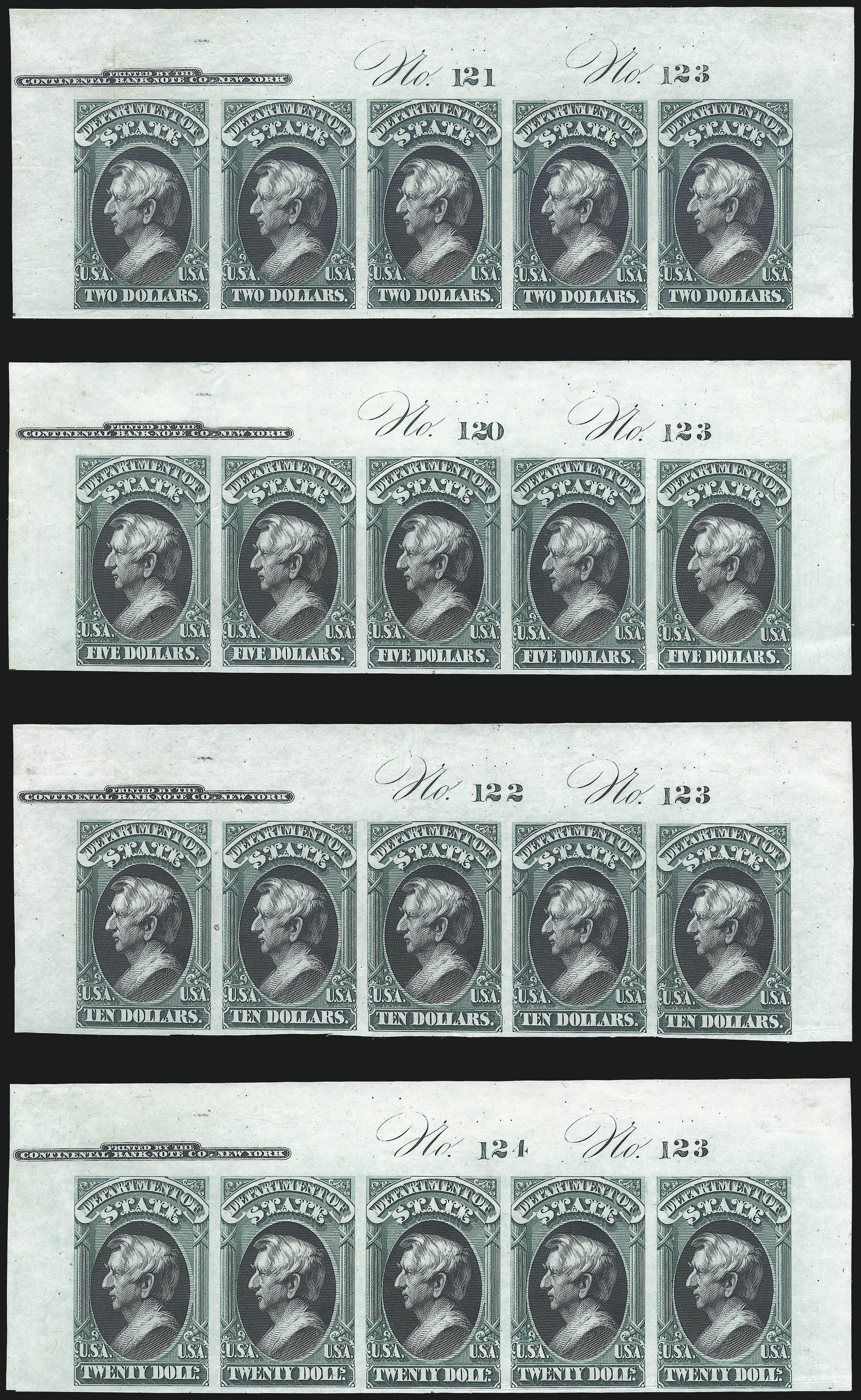 Sale no. 1106 — Lot no. 3167 — Siegel Auction Galleries