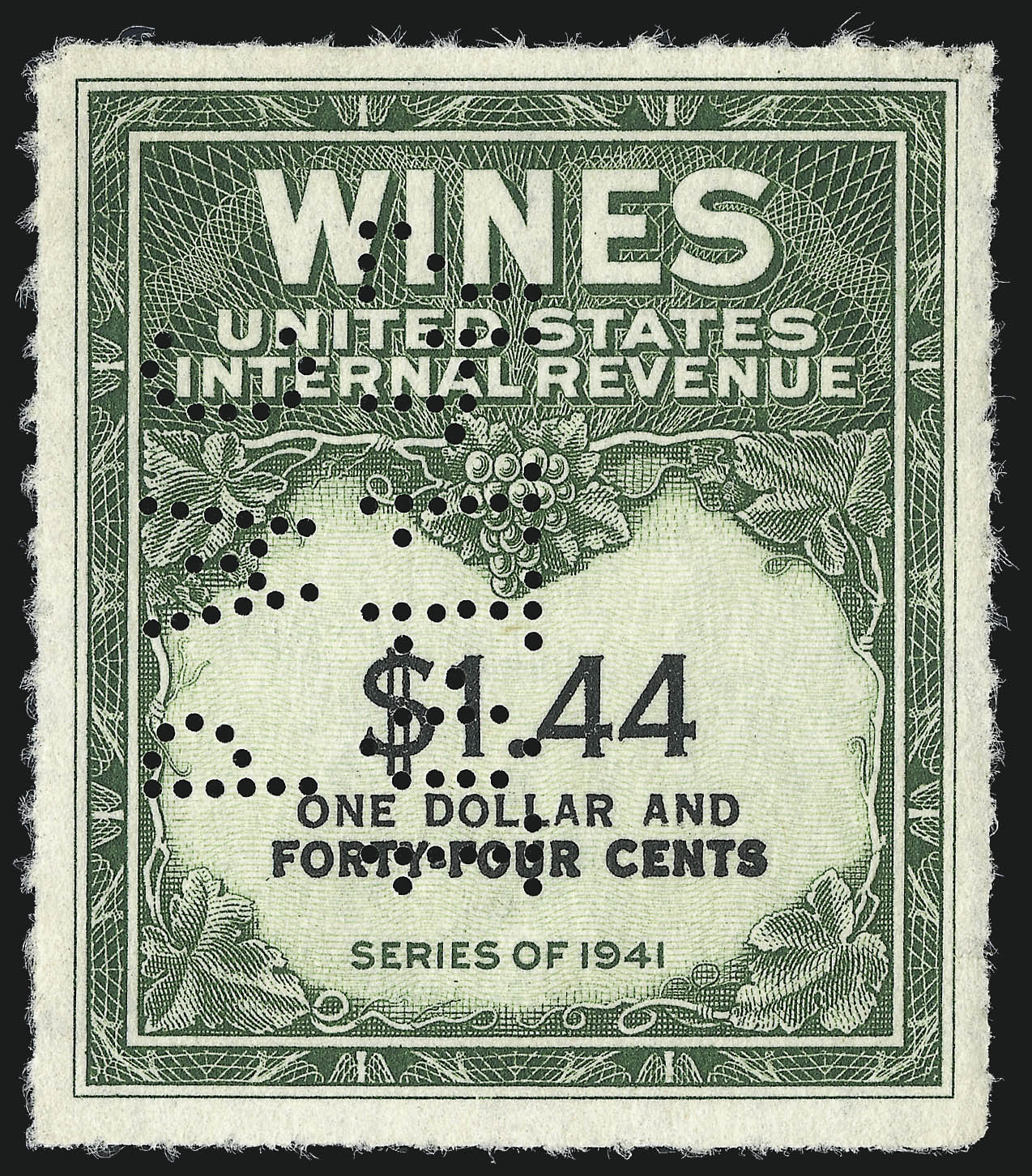 Sale no. 1106 — Lot no. 3173 — Siegel Auction Galleries