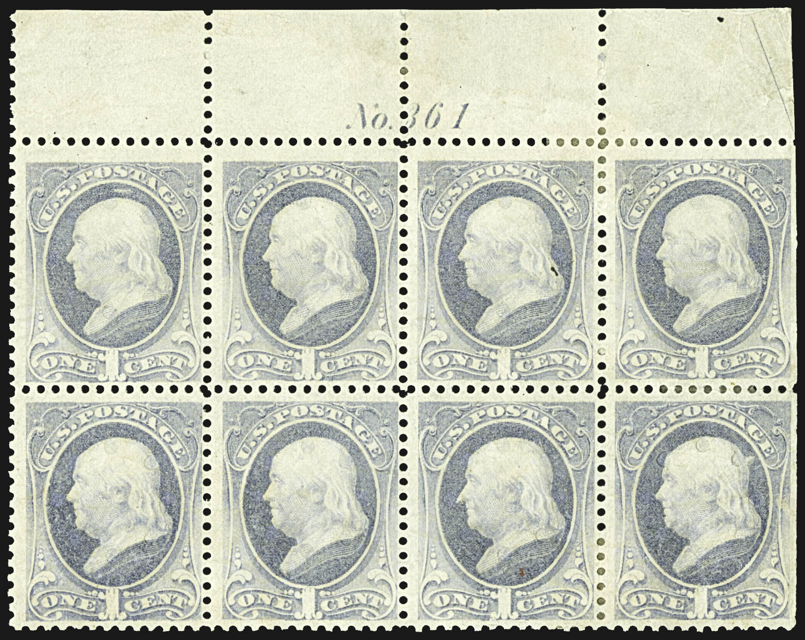 Sale no. 1107 — Lot no. 290 — Siegel Auction Galleries