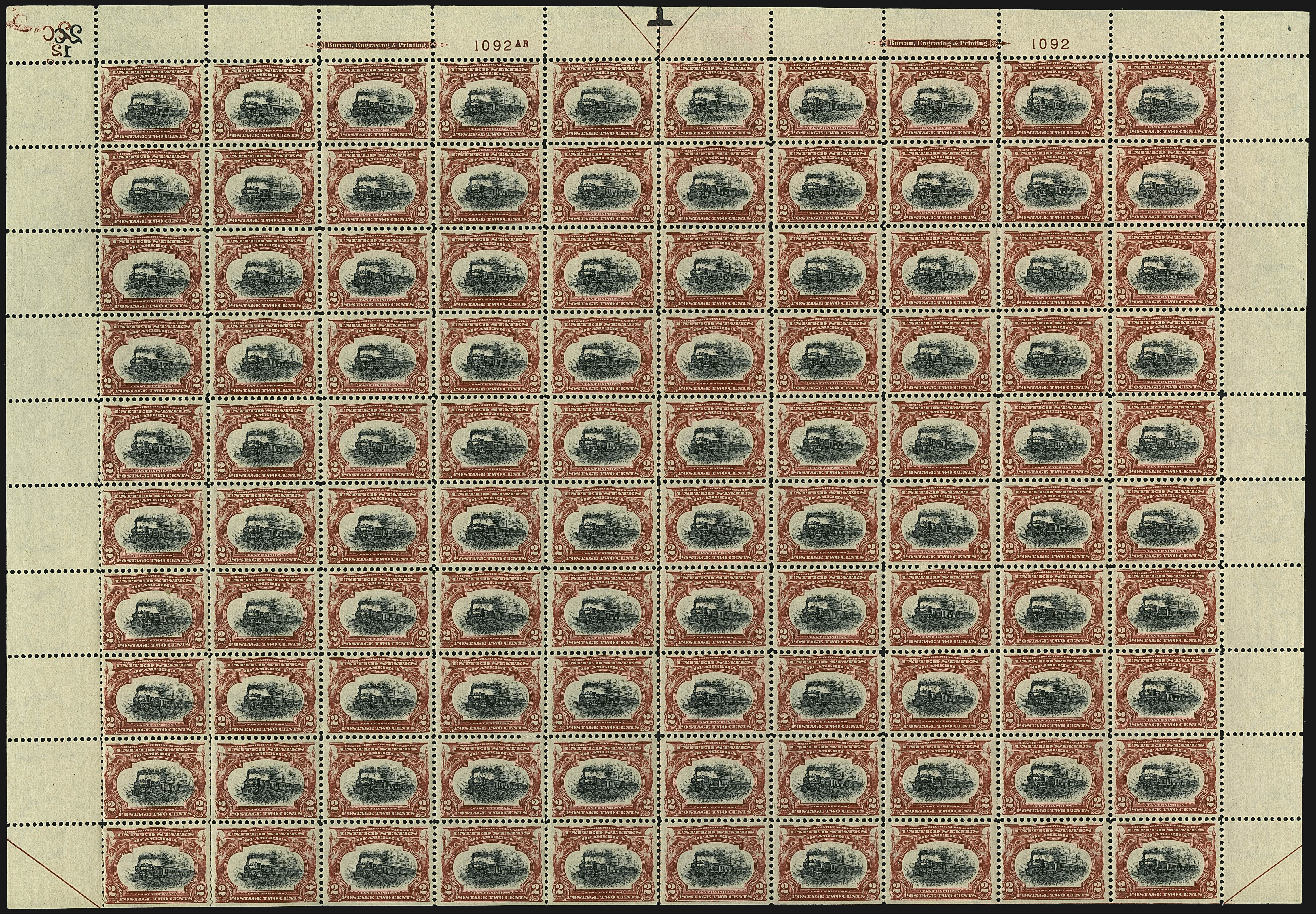 Sale no. 1107 — Lot no. 750 — Siegel Auction Galleries