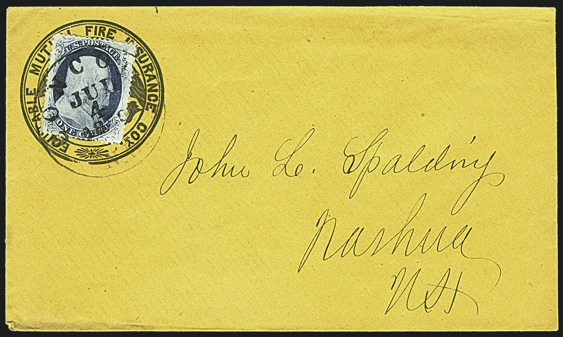 Sale no. 1109 — Lot no. 520 — Siegel Auction Galleries