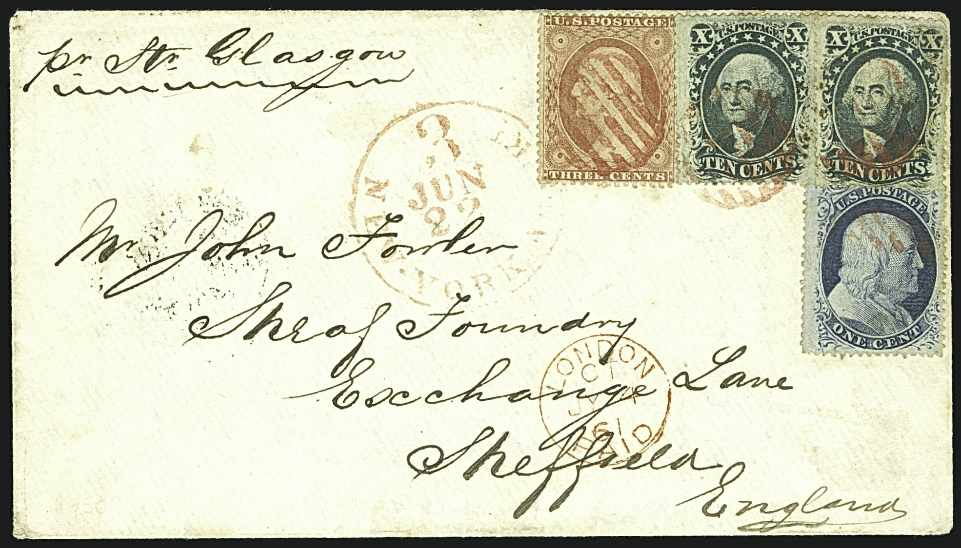 Sale no. 1109 — Lot no. 551 — Siegel Auction Galleries