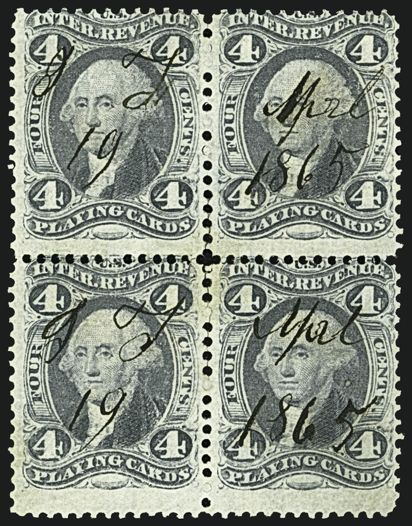 Sale no. 1110 — Lot no. 1103 — Siegel Auction Galleries