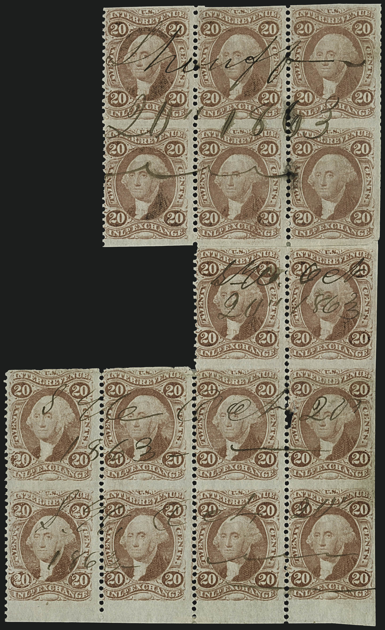 Sale no. 1110 — Lot no. 1136 — Siegel Auction Galleries