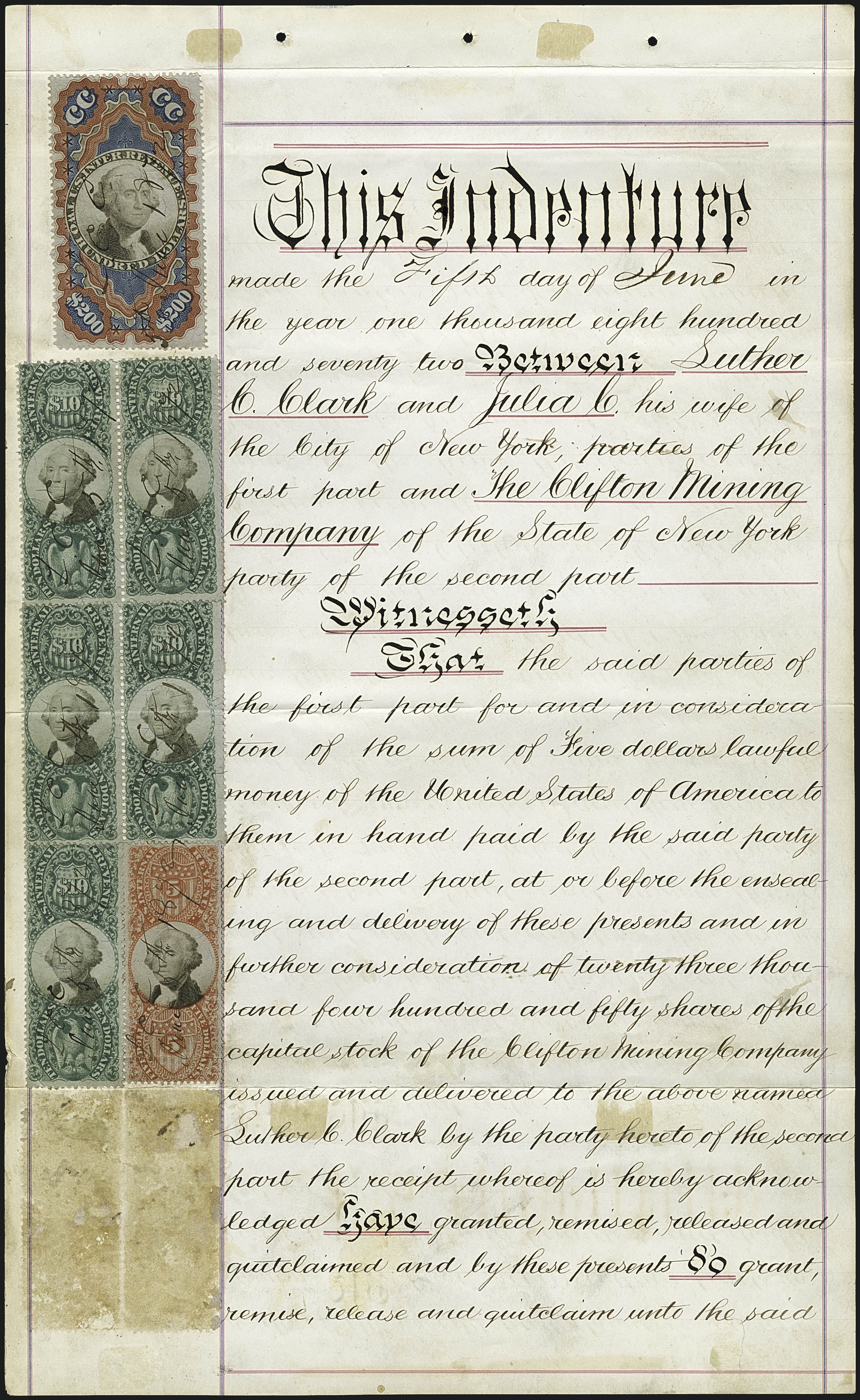 Sale no. 1110 — Lot no. 1282 — Siegel Auction Galleries