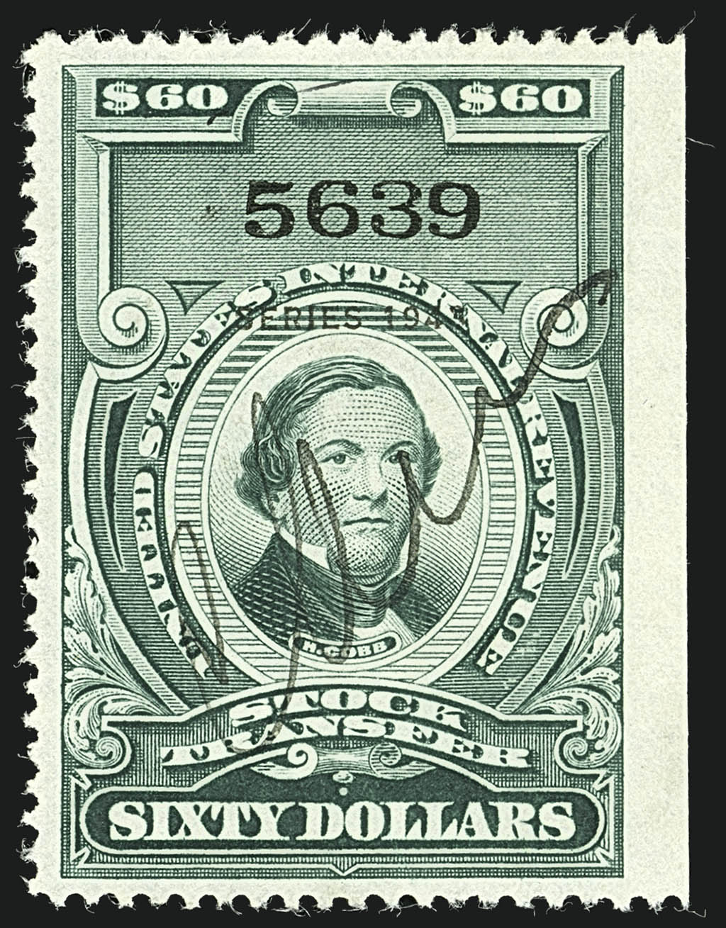 Sale no. 1110 — Lot no. 1446 — Siegel Auction Galleries