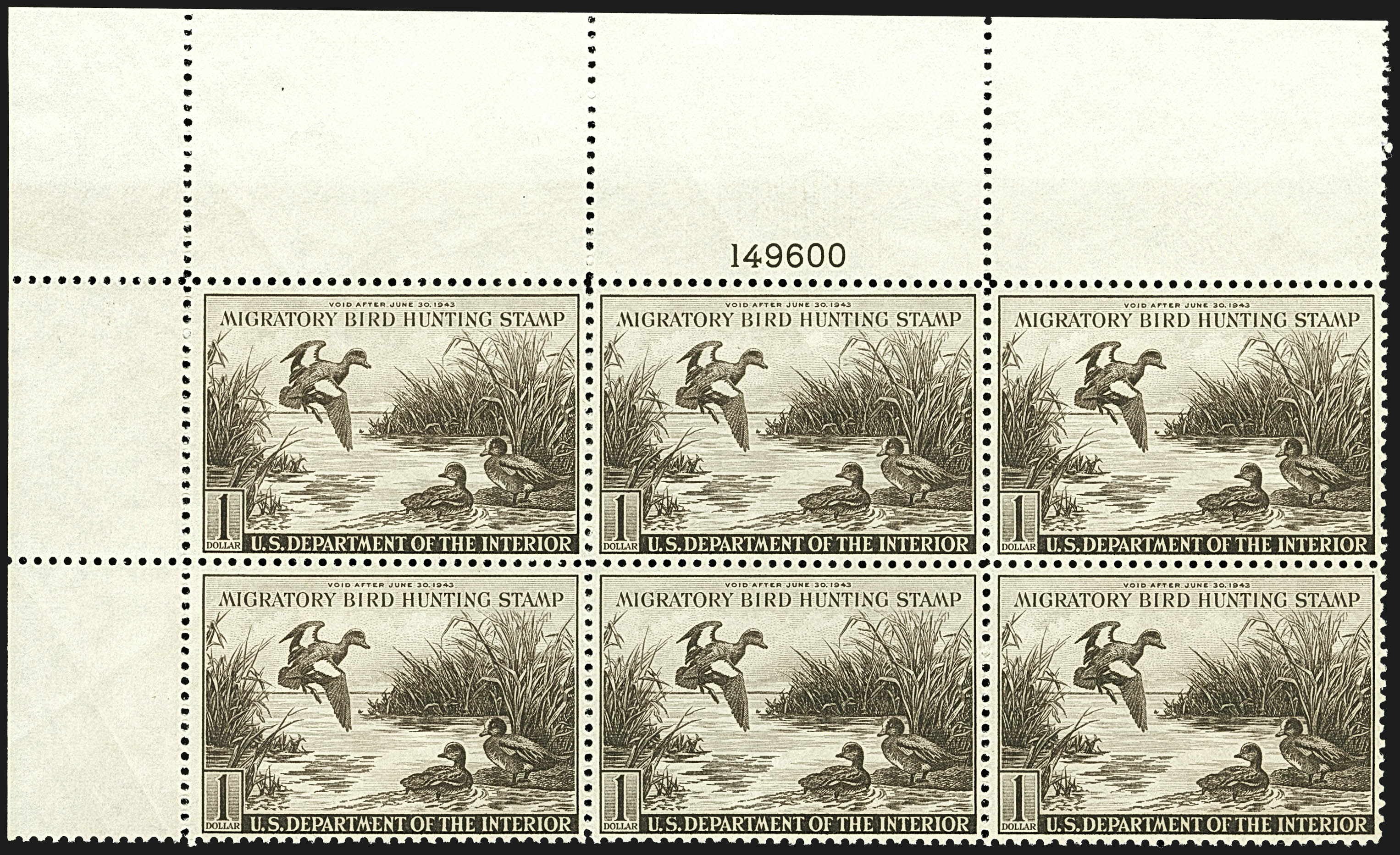 Sale no. 1110 — Lot no. 1497 — Siegel Auction Galleries