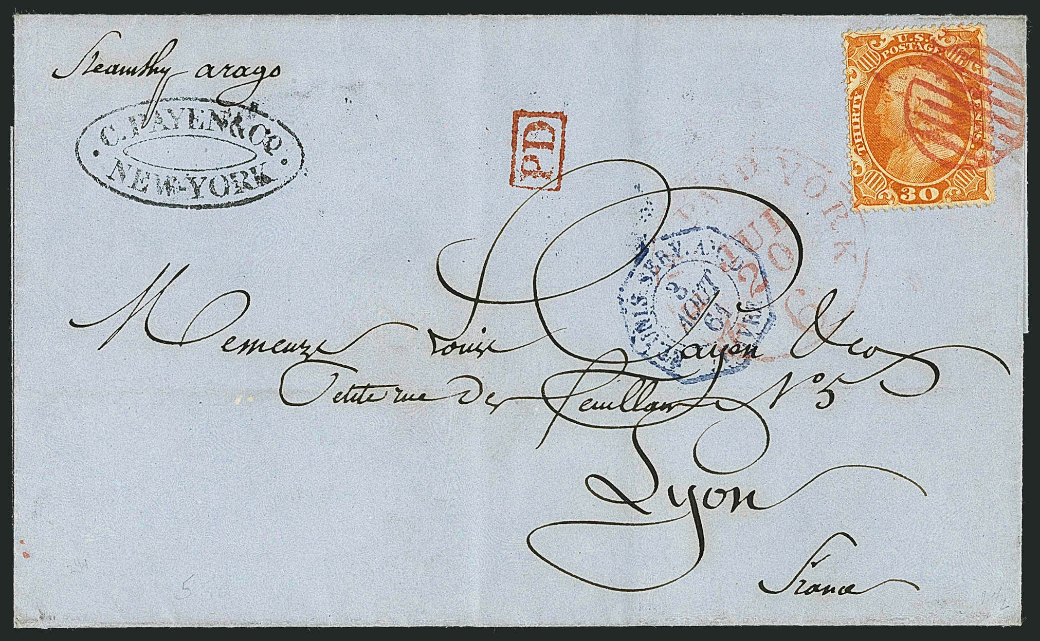 Sale no. 1115 — Lot no. 2195 — Siegel Auction Galleries