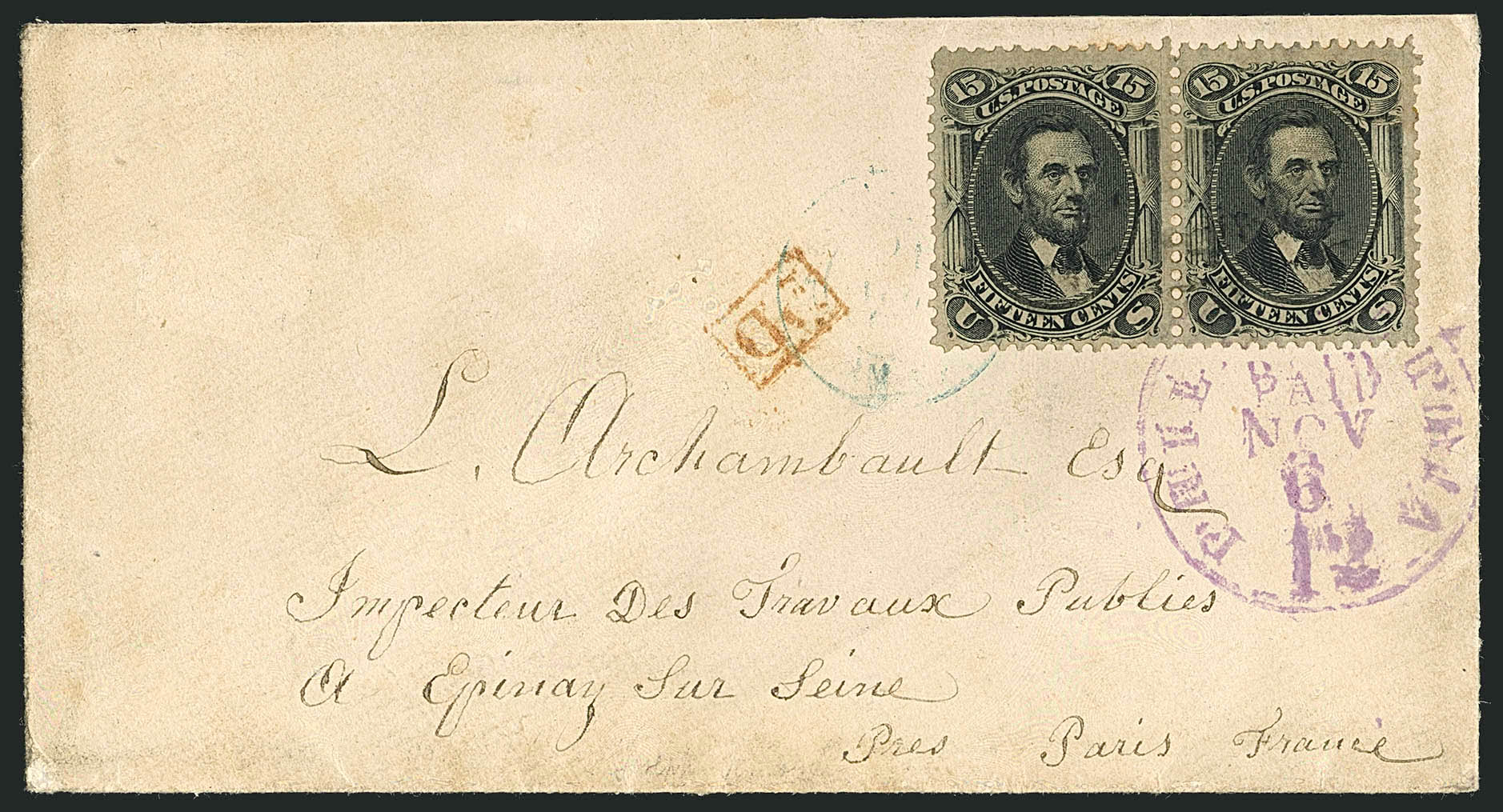 Sale no. 1115 — Lot no. 2240 — Siegel Auction Galleries