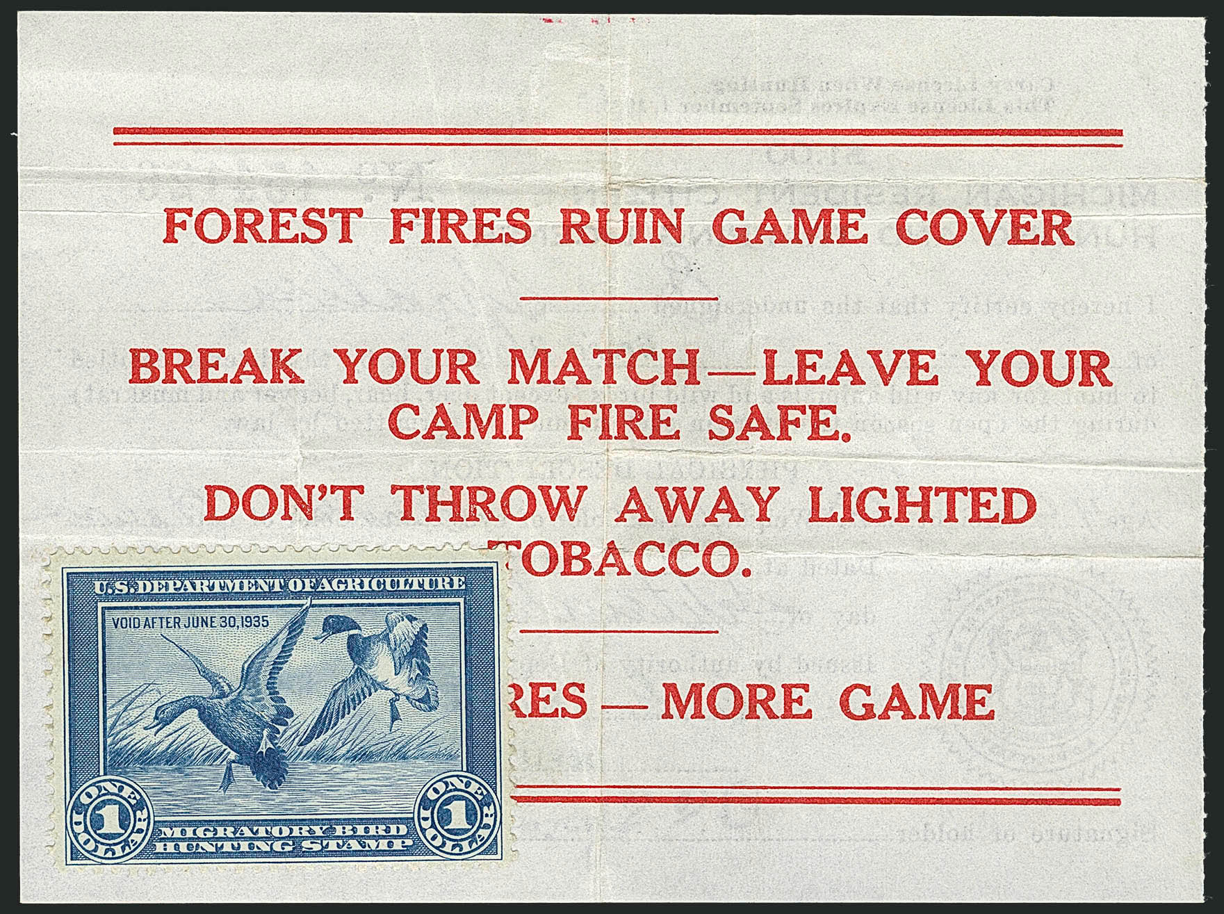 Sale no. 1116 — Lot no. 3514 — Siegel Auction Galleries