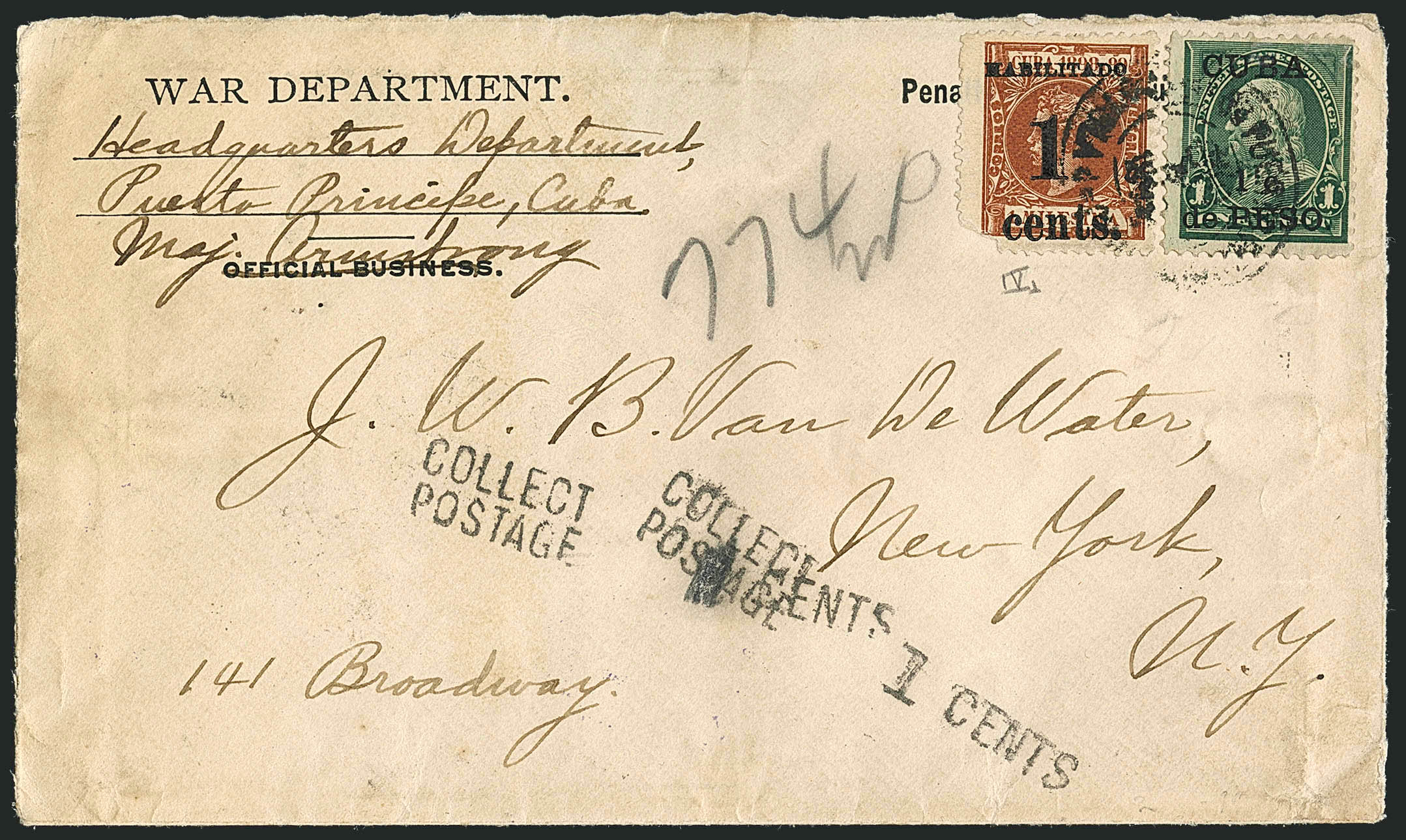 Sale no. 1116 — Lot no. 3613 — Siegel Auction Galleries