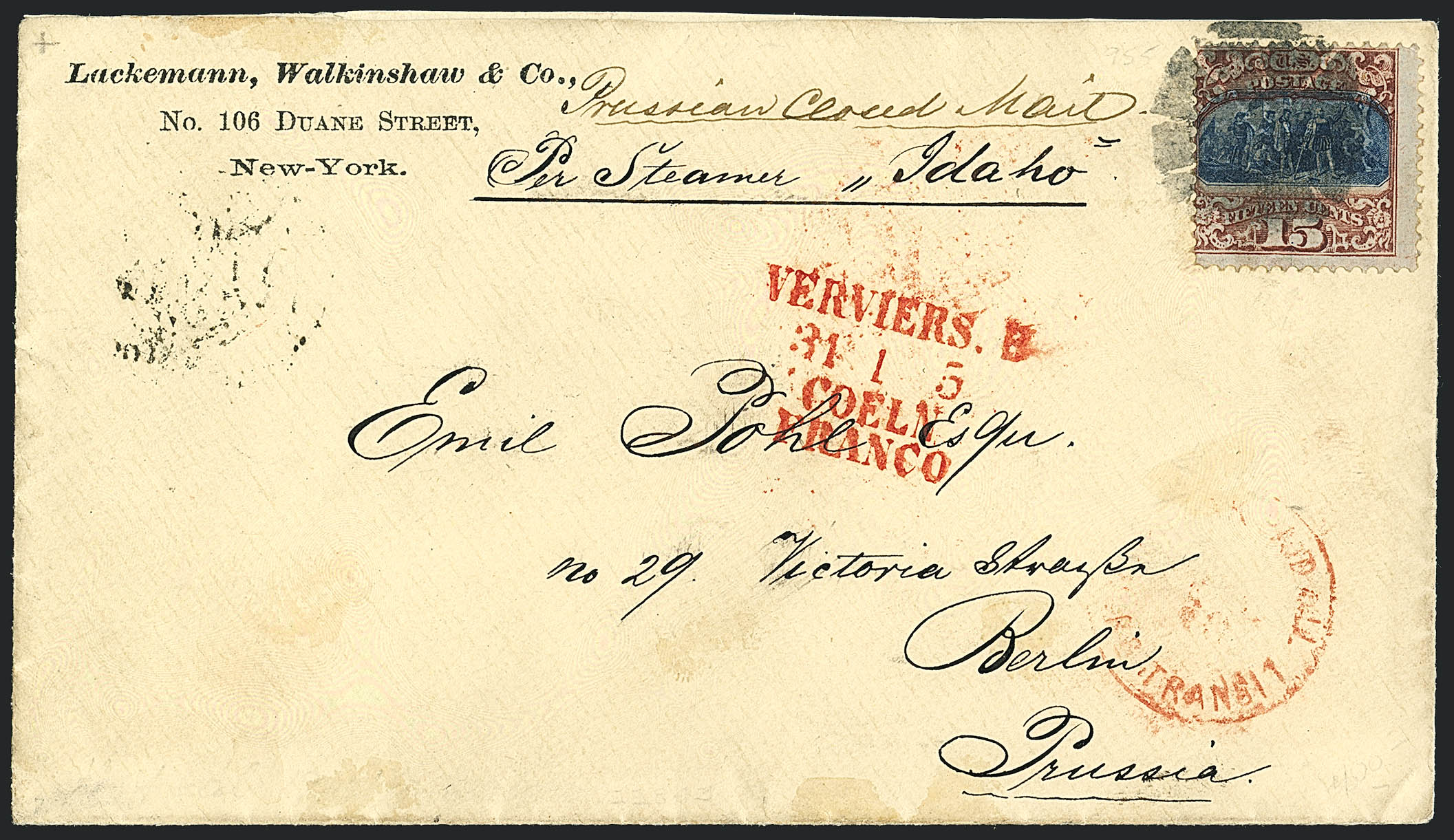 Sale no. 1118 — Lot no. 135 — Siegel Auction Galleries