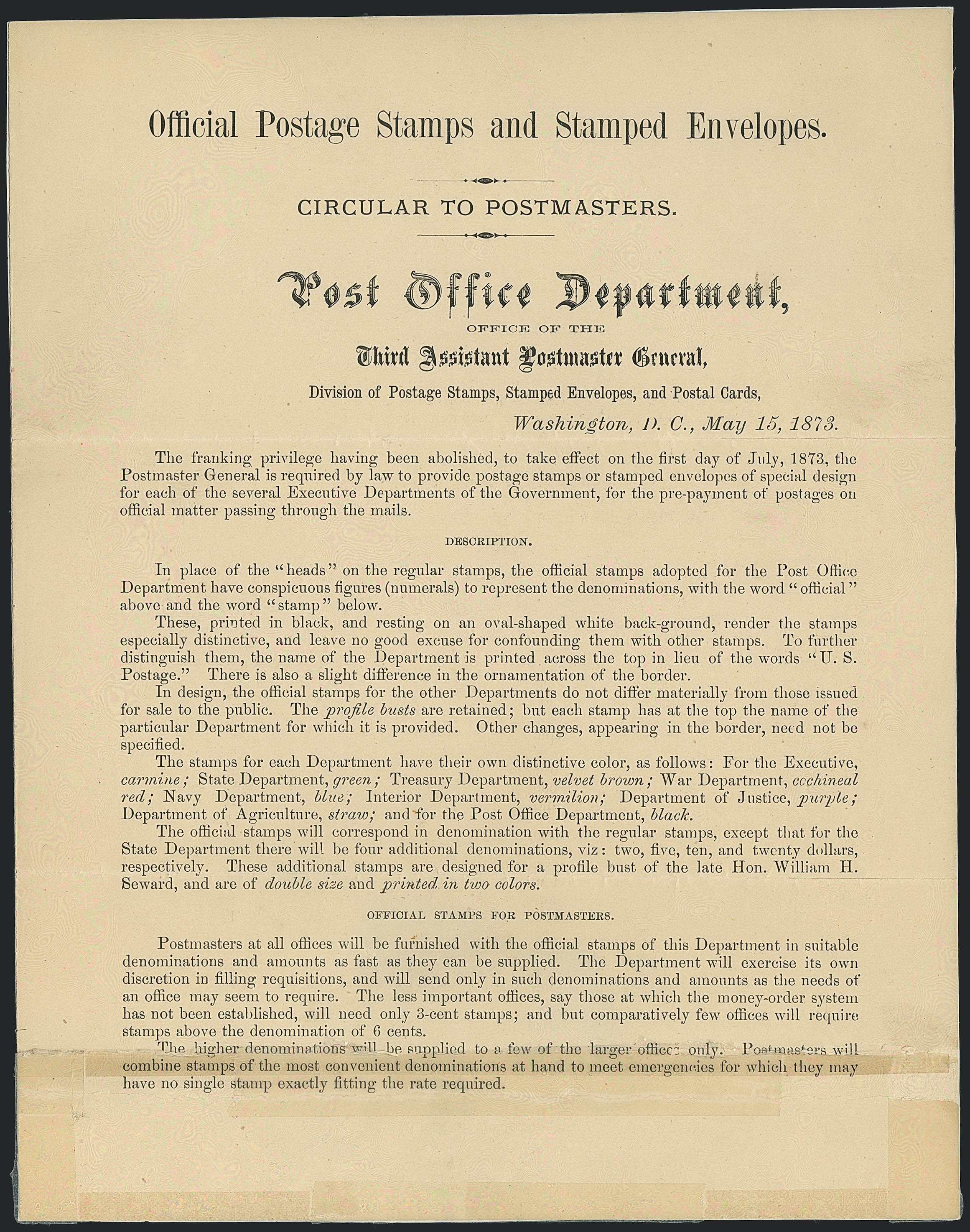 Sale no. 1118 — Lot no. 226 — Siegel Auction Galleries