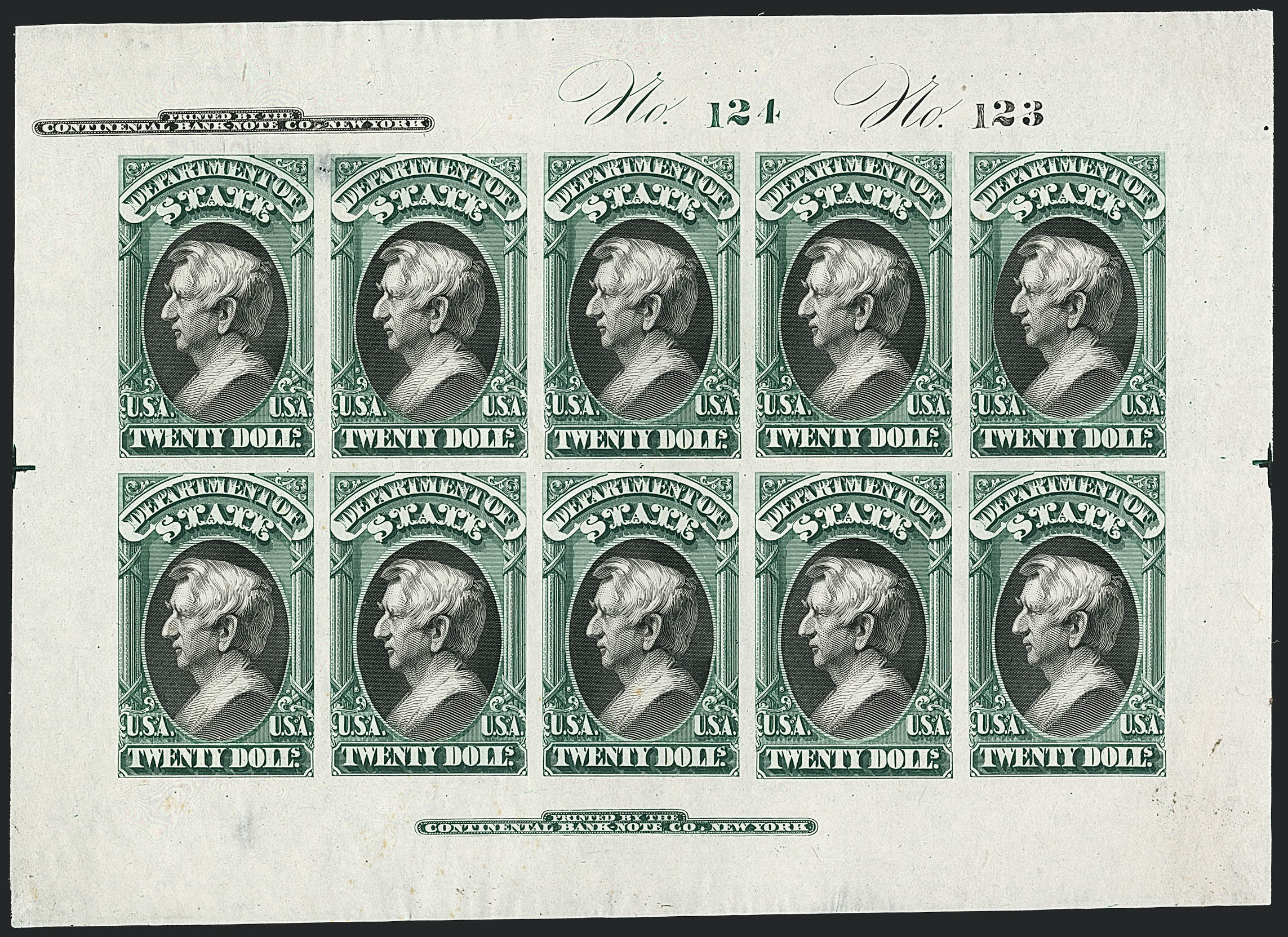 Sale no. 1120 — Lot no. 1022 — Siegel Auction Galleries