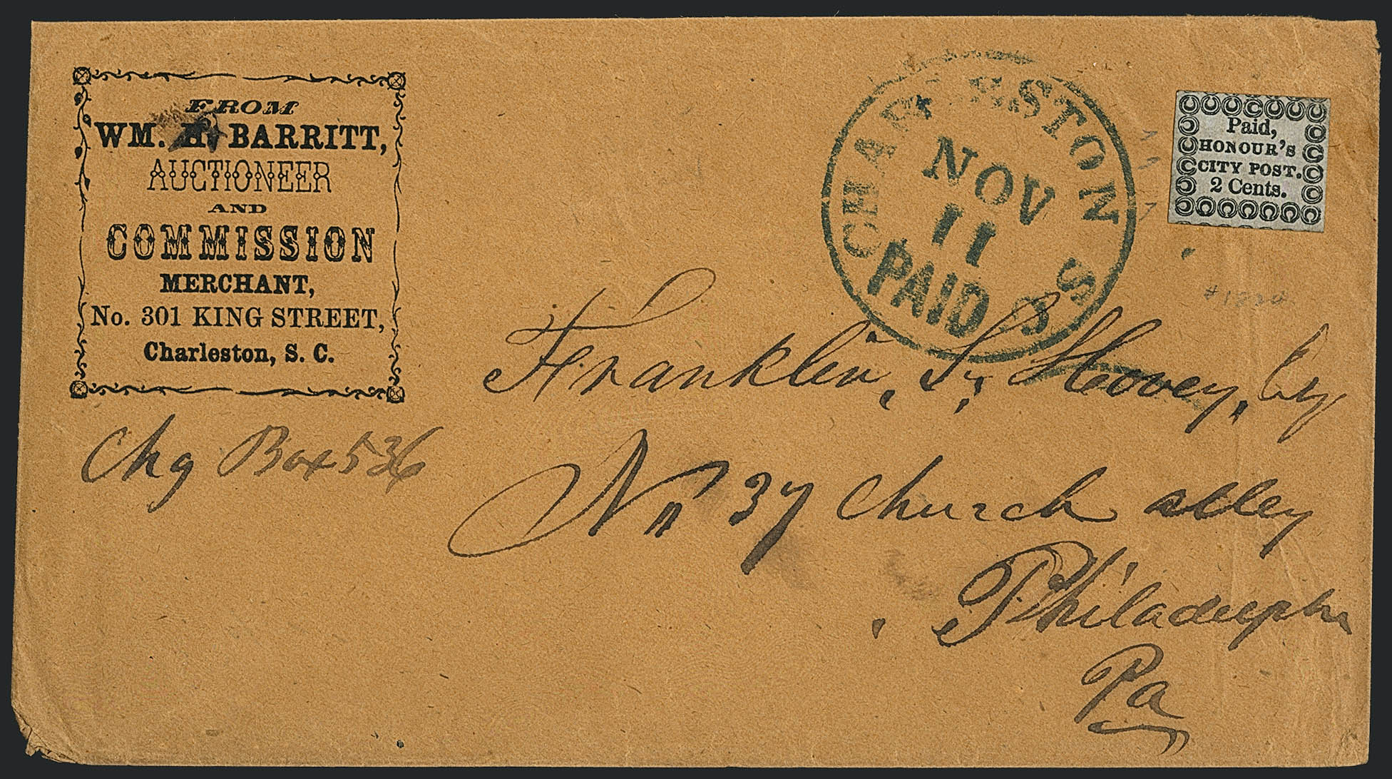 Sale no. 1120 — Lot no. 1706 — Siegel Auction Galleries