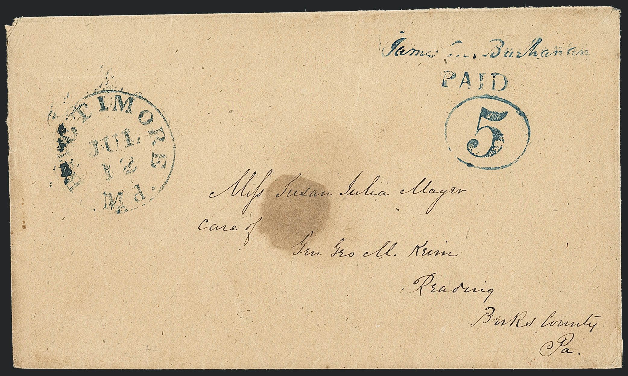 Sale no. 1129 — Lot no. 306 — Siegel Auction Galleries