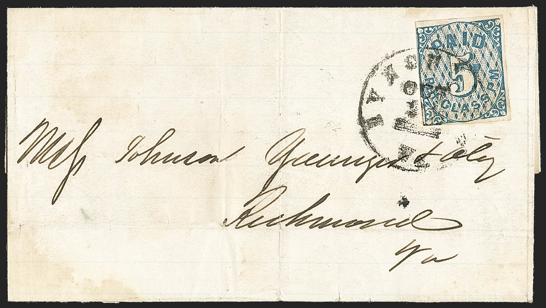 Sale no. 1129 — Lot no. 497 — Siegel Auction Galleries