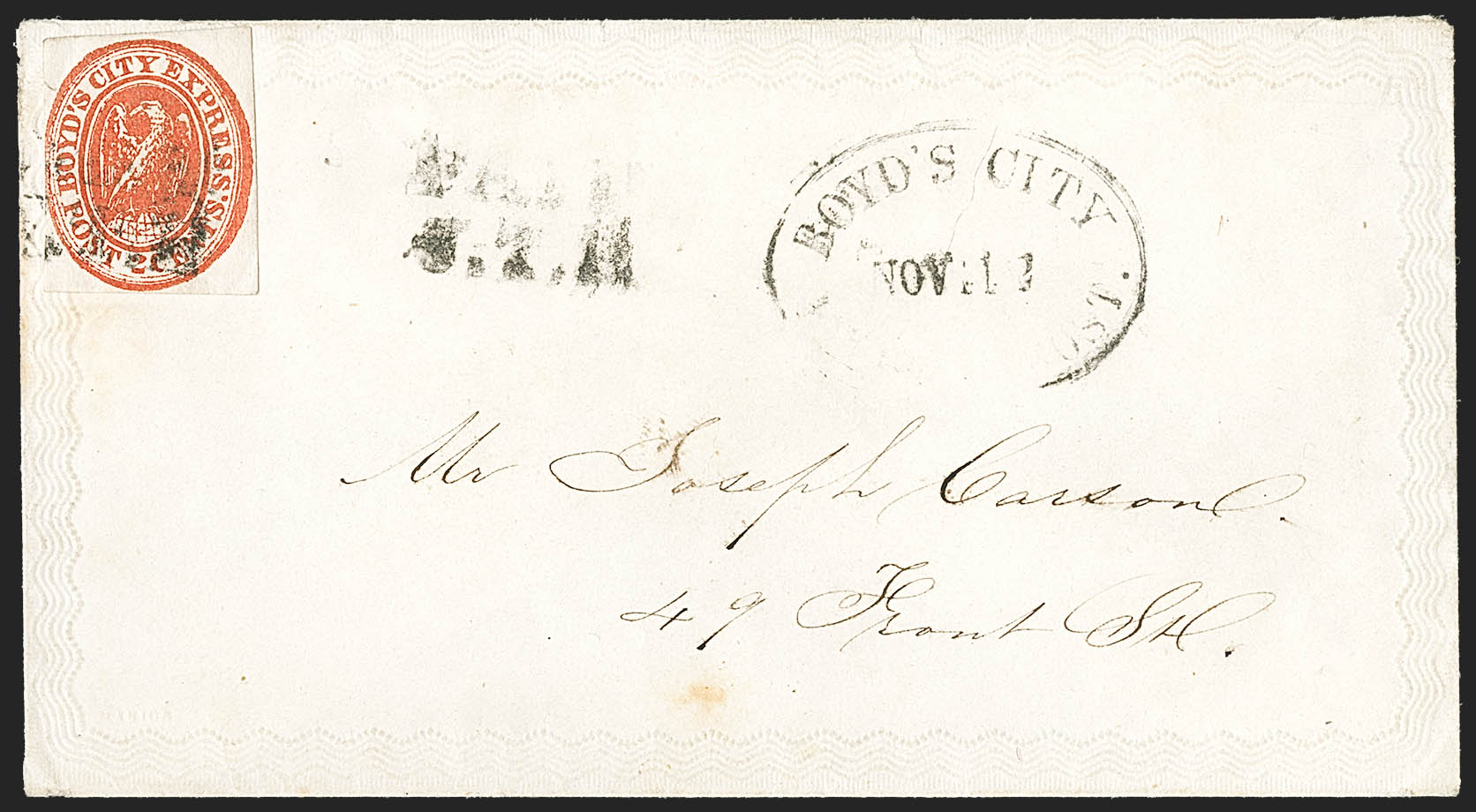 Sale no. 1133 — Lot no. 526 — Siegel Auction Galleries