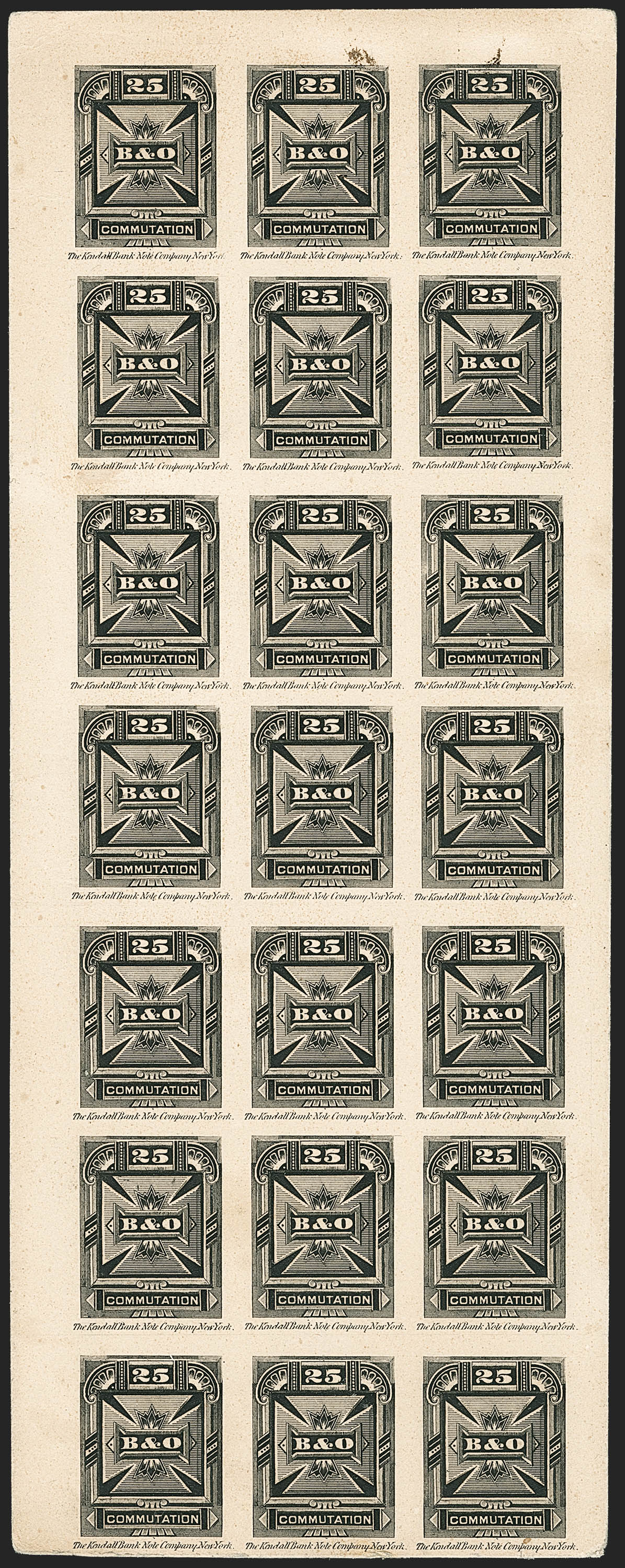 Sale no. 1133 — Lot no. 604 — Siegel Auction Galleries