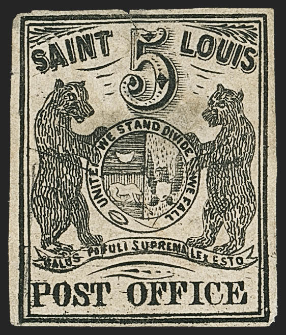 Sale no. 1134 — Lot no. 6 — Siegel Auction Galleries