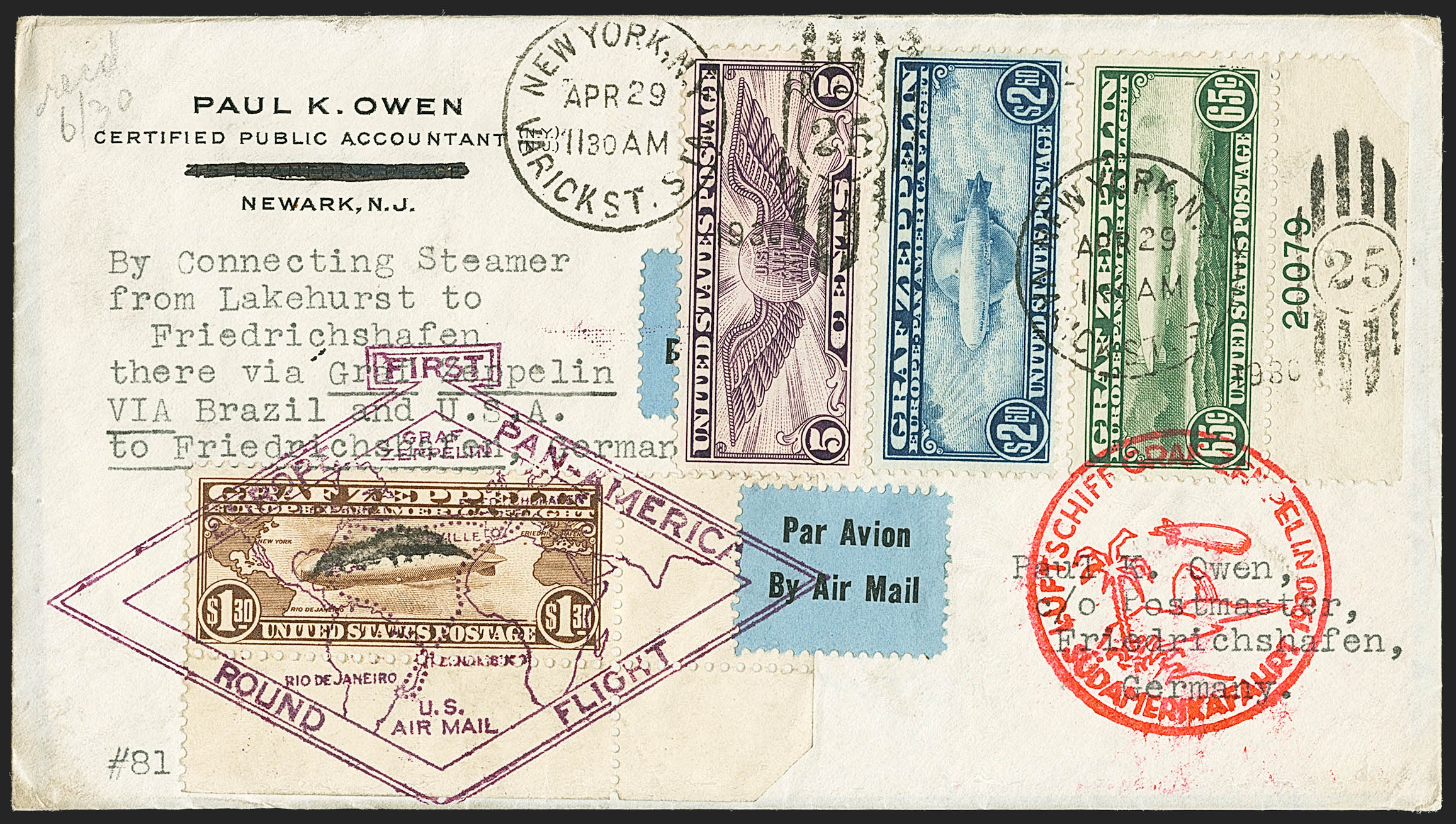 Sale no. 1139 — Lot no. 104 — Siegel Auction Galleries