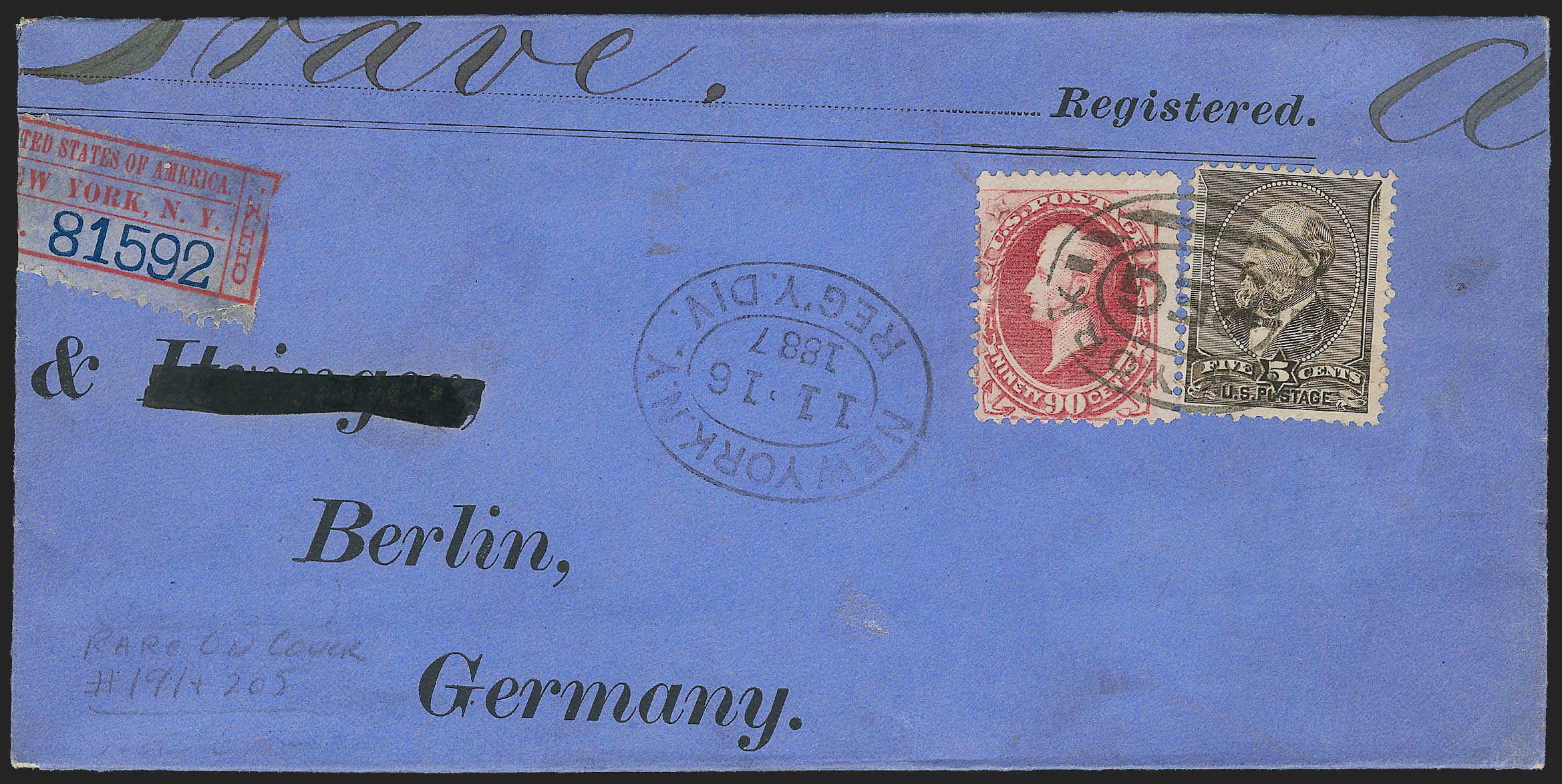 Sale no. 1139 — Lot no. 58 — Siegel Auction Galleries