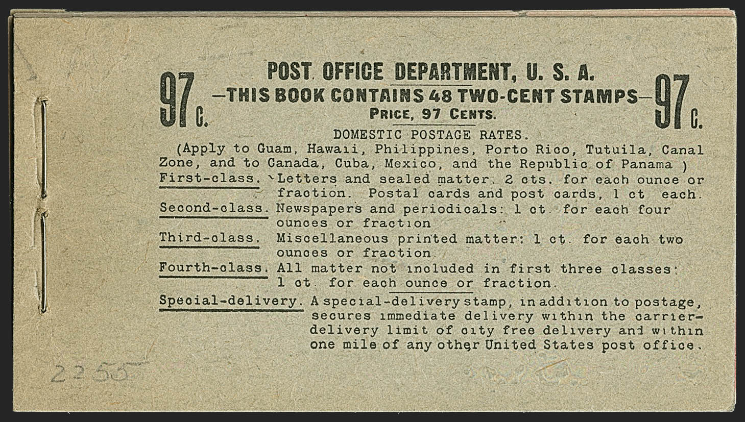 Sale no. 1140 — Lot no. 1281 — Siegel Auction Galleries