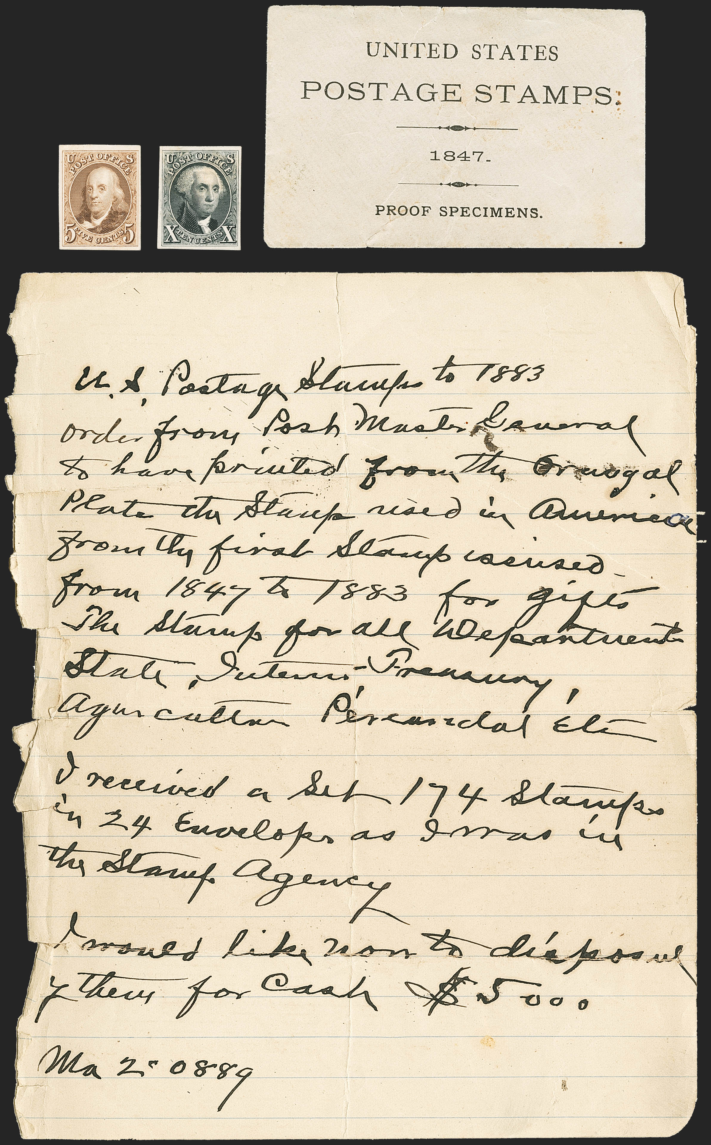 Sale no. 1140 — Lot no. 202 — Siegel Auction Galleries