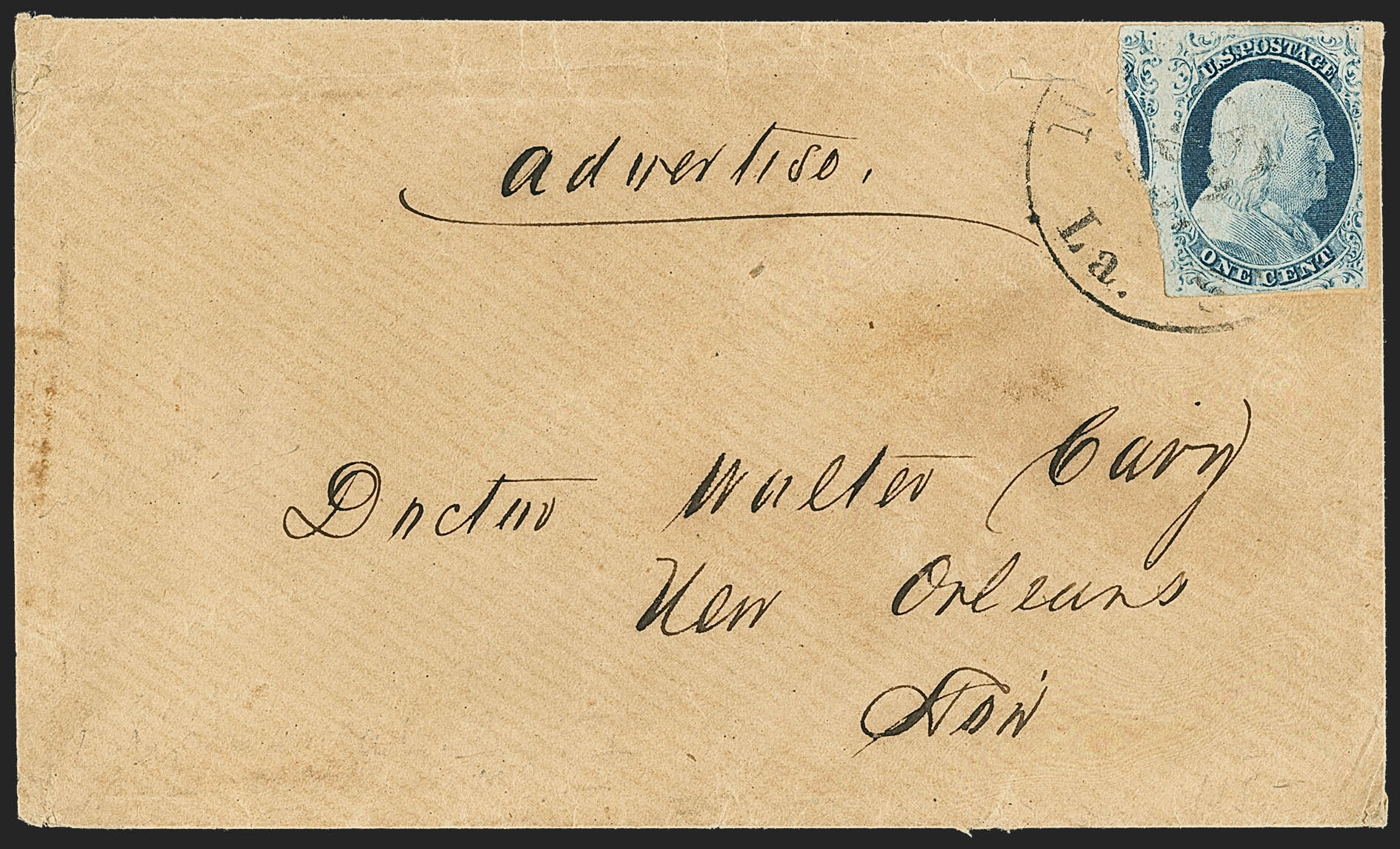 Sale no. 1144 — Lot no. 17 — Siegel Auction Galleries