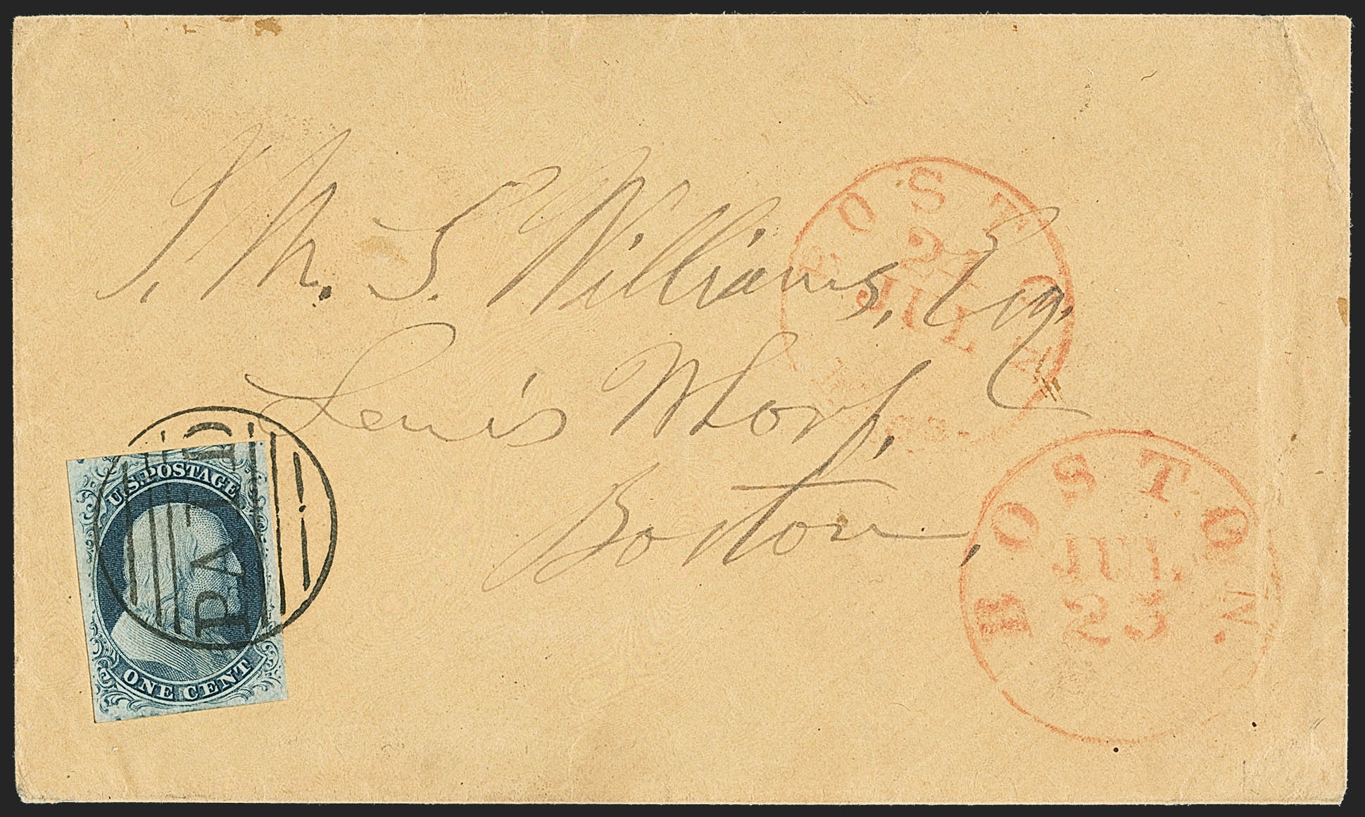 Sale no. 1144 — Lot no. 20 — Siegel Auction Galleries