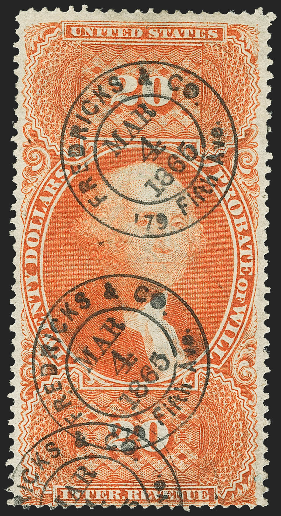 Sale no. 1145 — Lot no. 770 — Siegel Auction Galleries