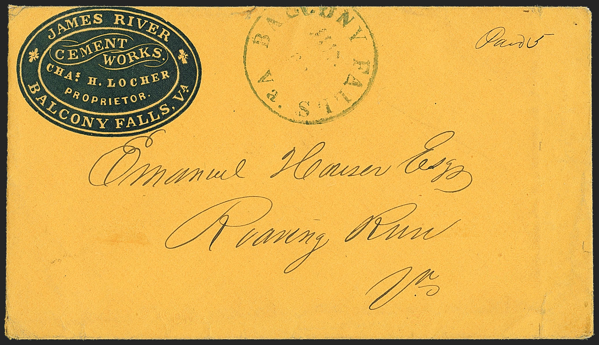 Sale no. 1155 — Lot no. 3002 — Siegel Auction Galleries