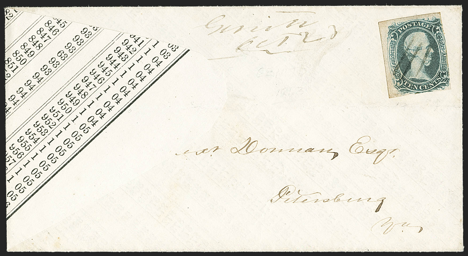 Sale no. 1155 — Lot no. 3040 — Siegel Auction Galleries