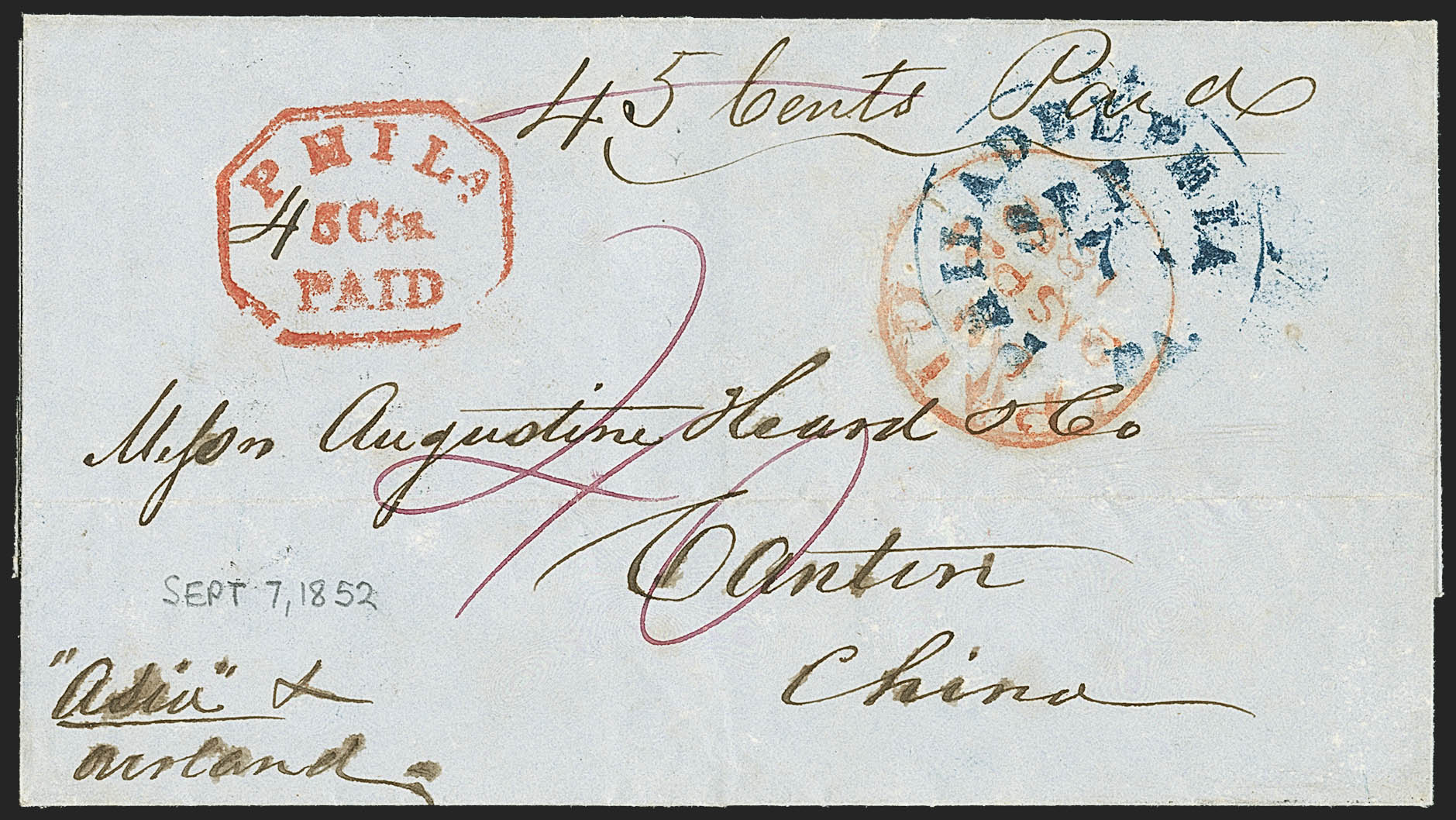 Sale no. 1155 — Lot no. 3123 — Siegel Auction Galleries